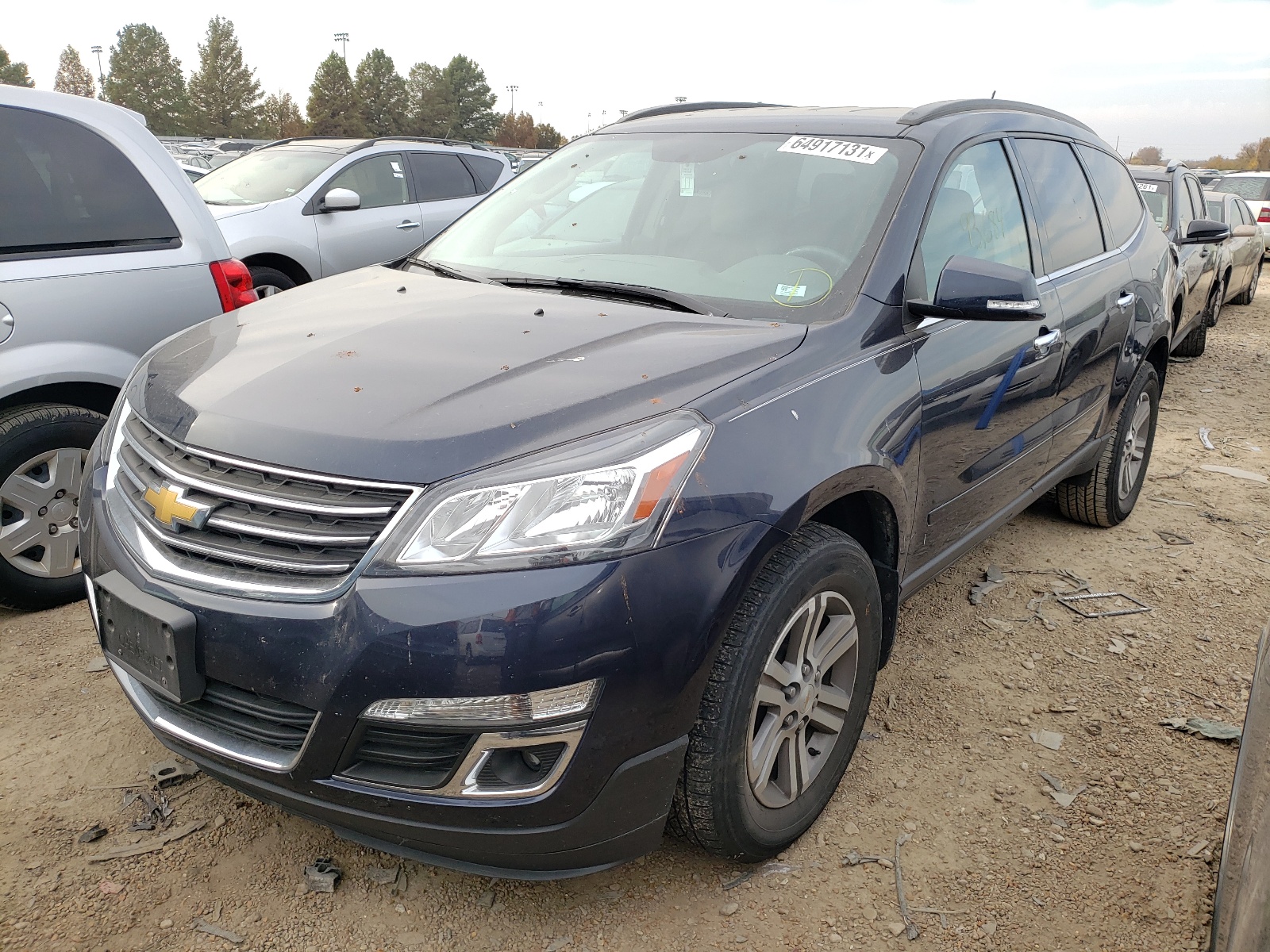 Photo 2 from auction – 2015 CHEVROLET TRAVERSE L with VIN 1GNKRGKD3FJ269126