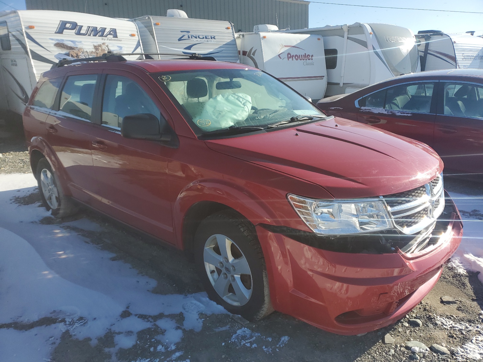 DODGE JOURNEY SE 2018 z numerem VIN 3C4PDCAB4JT157247 - Zdjęcie z aukcji