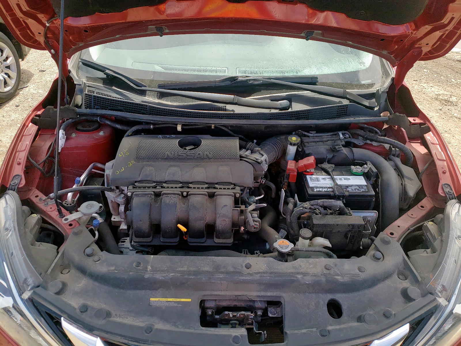 Photo 7 from auction – 2016 NISSAN SENTRA S with VIN 3N1AB7AP1GL655657