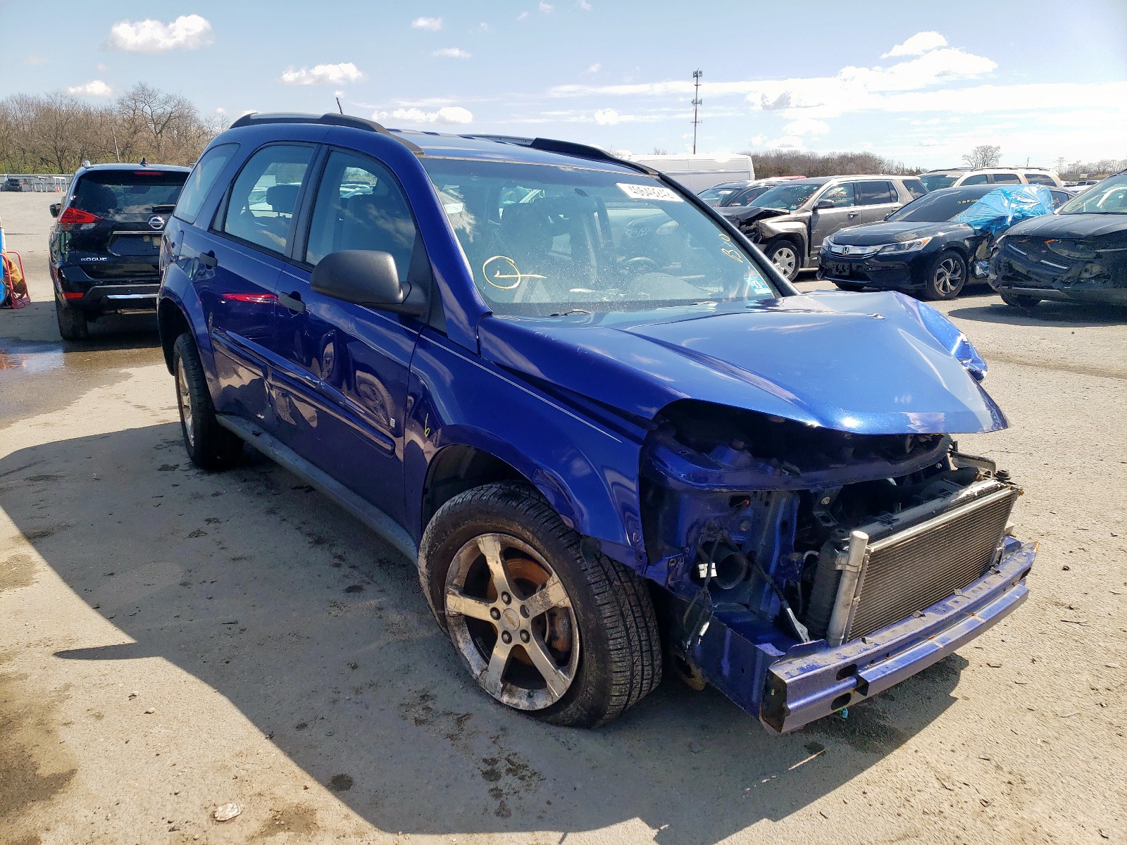 CHEVROLET EQUINOX LS 2007 with VIN 2CNDL23F376063076 - Photo from auction