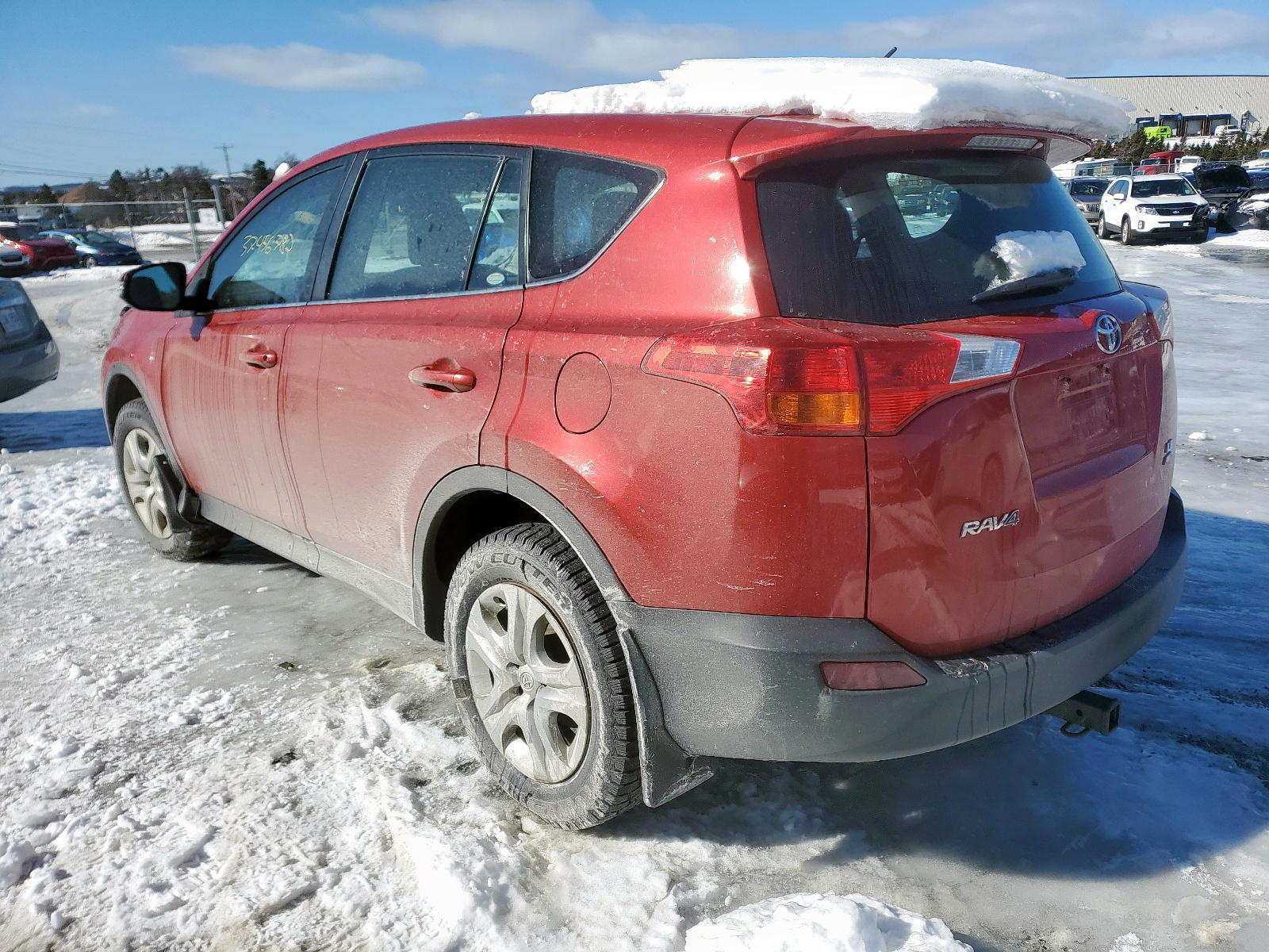 Photo 3 from auction – 2015 TOYOTA RAV4 LE with VIN 2T3BFREV2FW288141