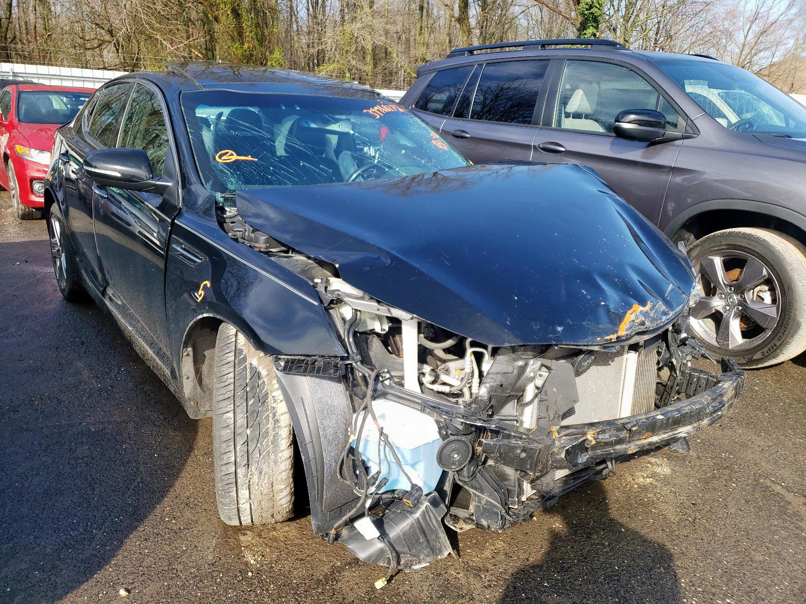 KIA OPTIMA SX 2013 with VIN 5XXGR4A68DG120972 - Photo from auction