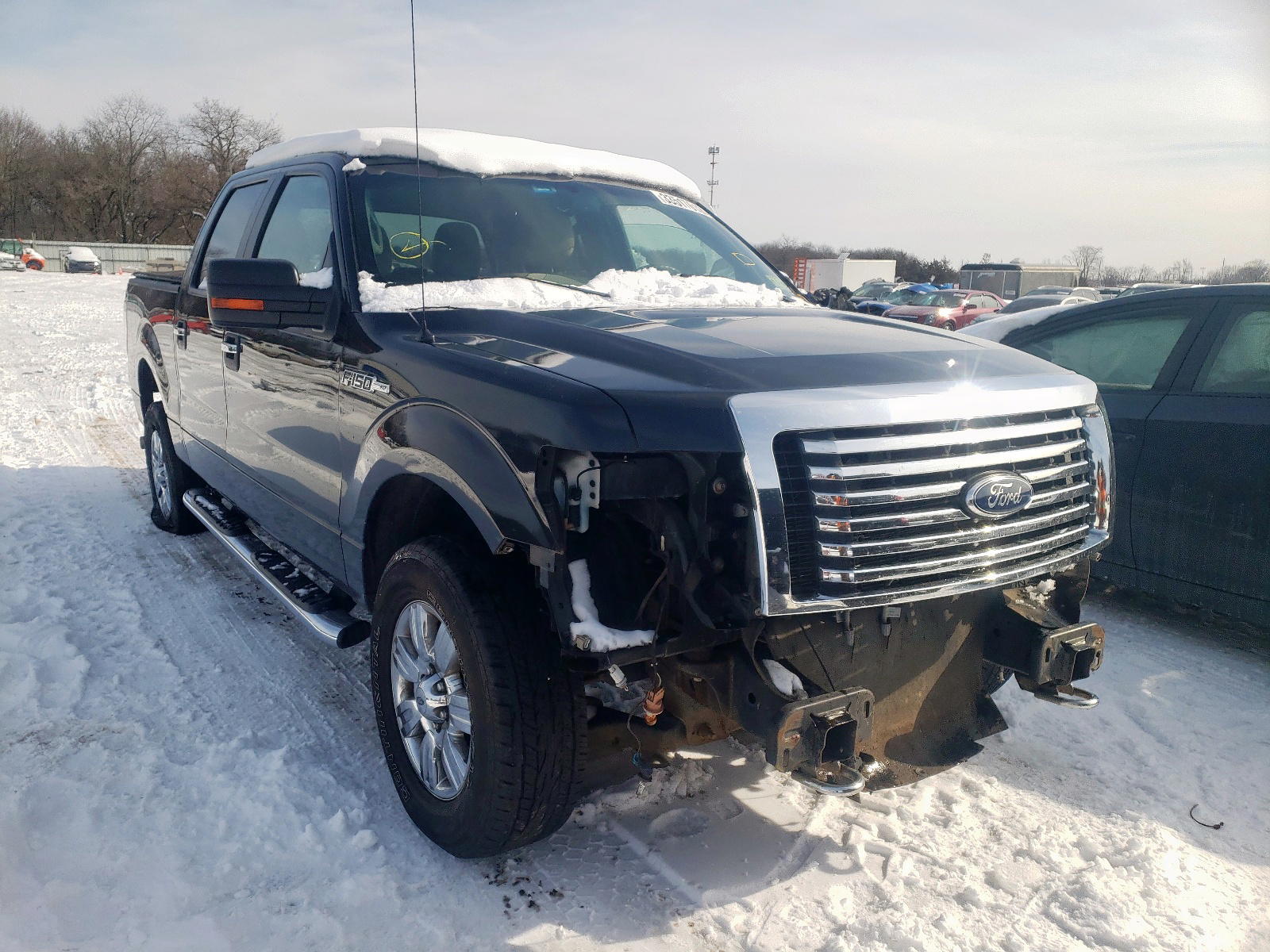 FORD F150 SUPER 2010 with VIN 1FTEW1E87AFD15319 - Photo from auction