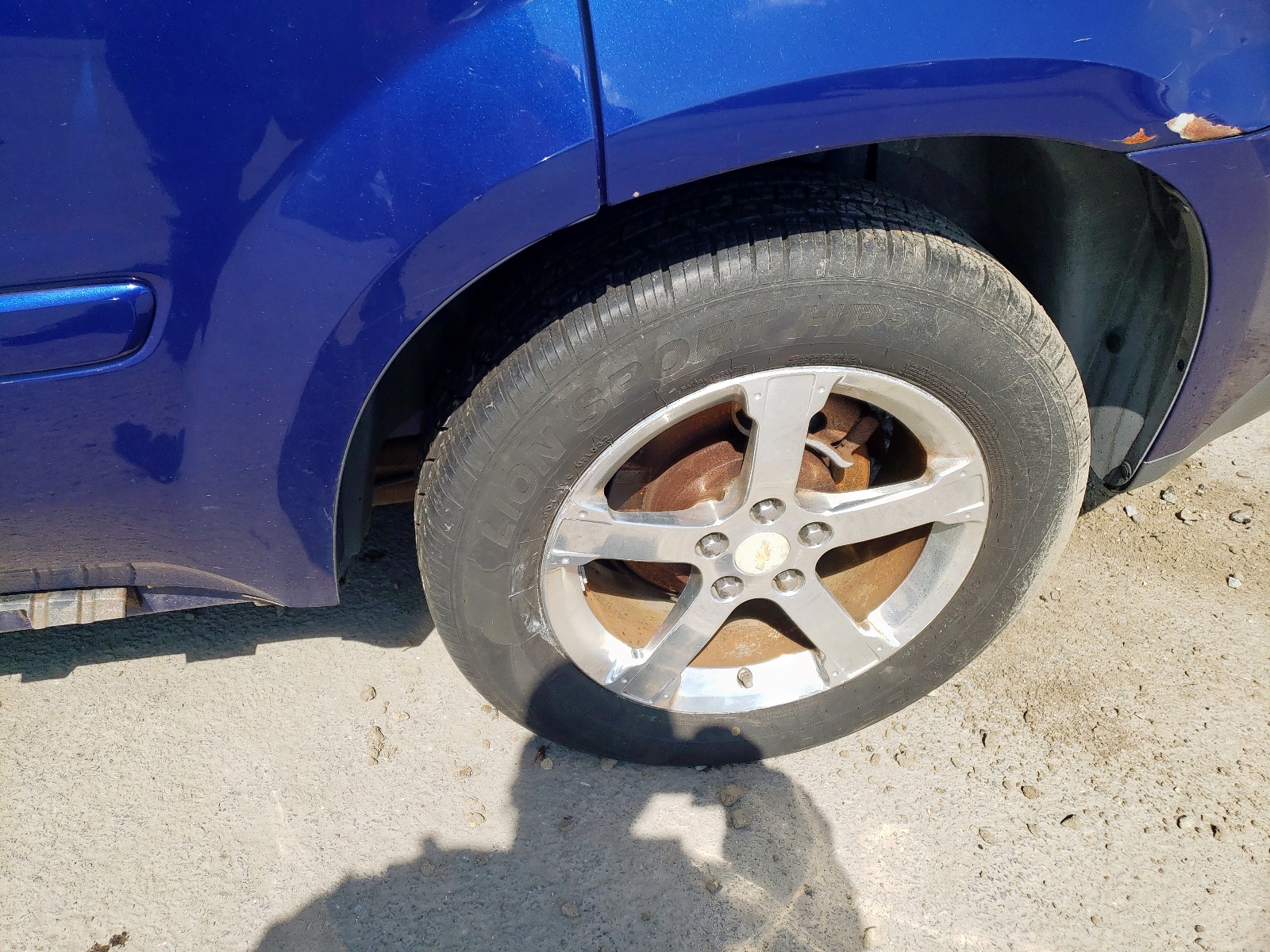 Photo 10 from auction – 2007 CHEVROLET EQUINOX LS with VIN 2CNDL23F376063076