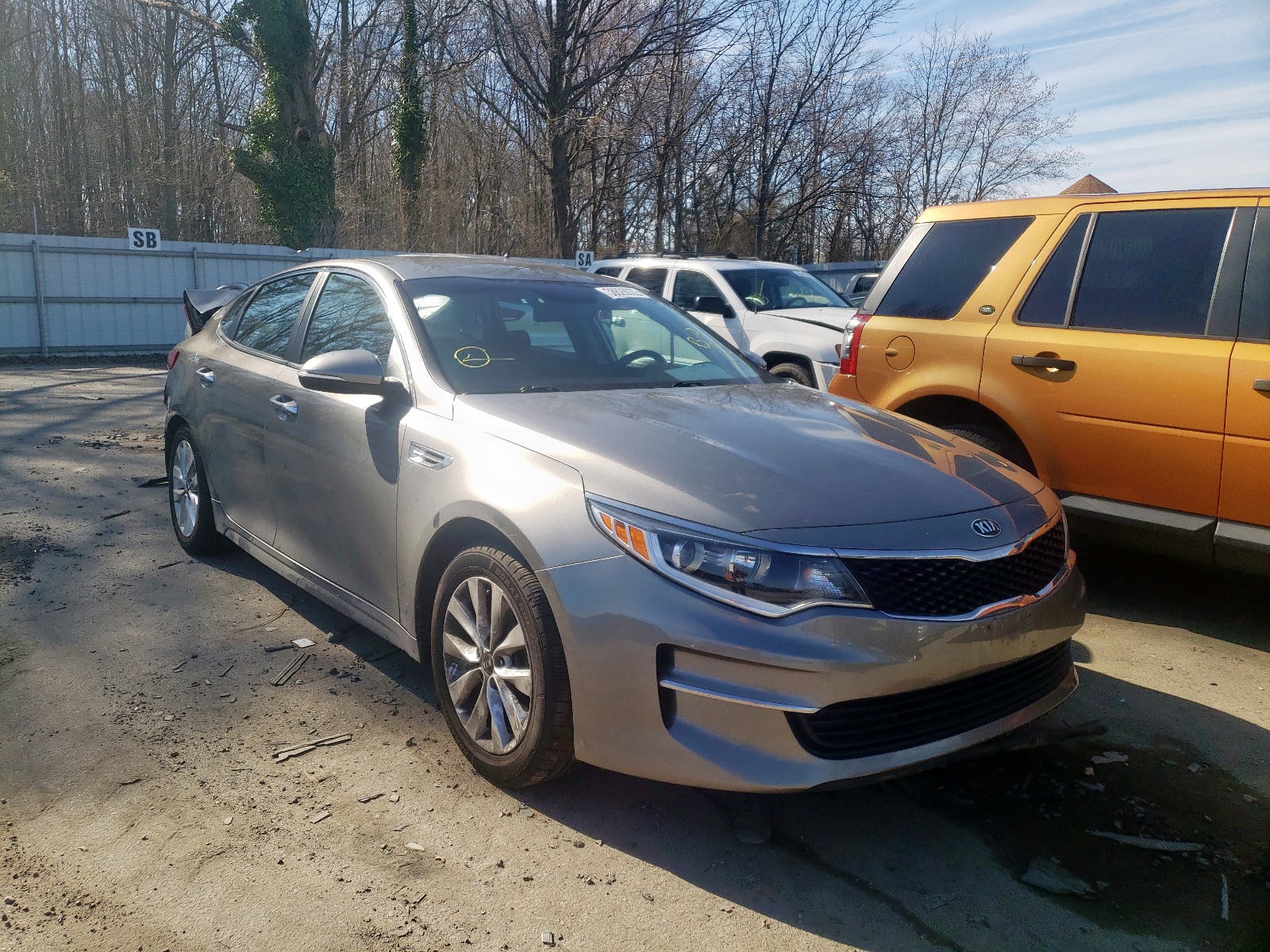 Photo 1 from auction – 2016 KIA OPTIMA LX with VIN 5XXGT4L35GG050615