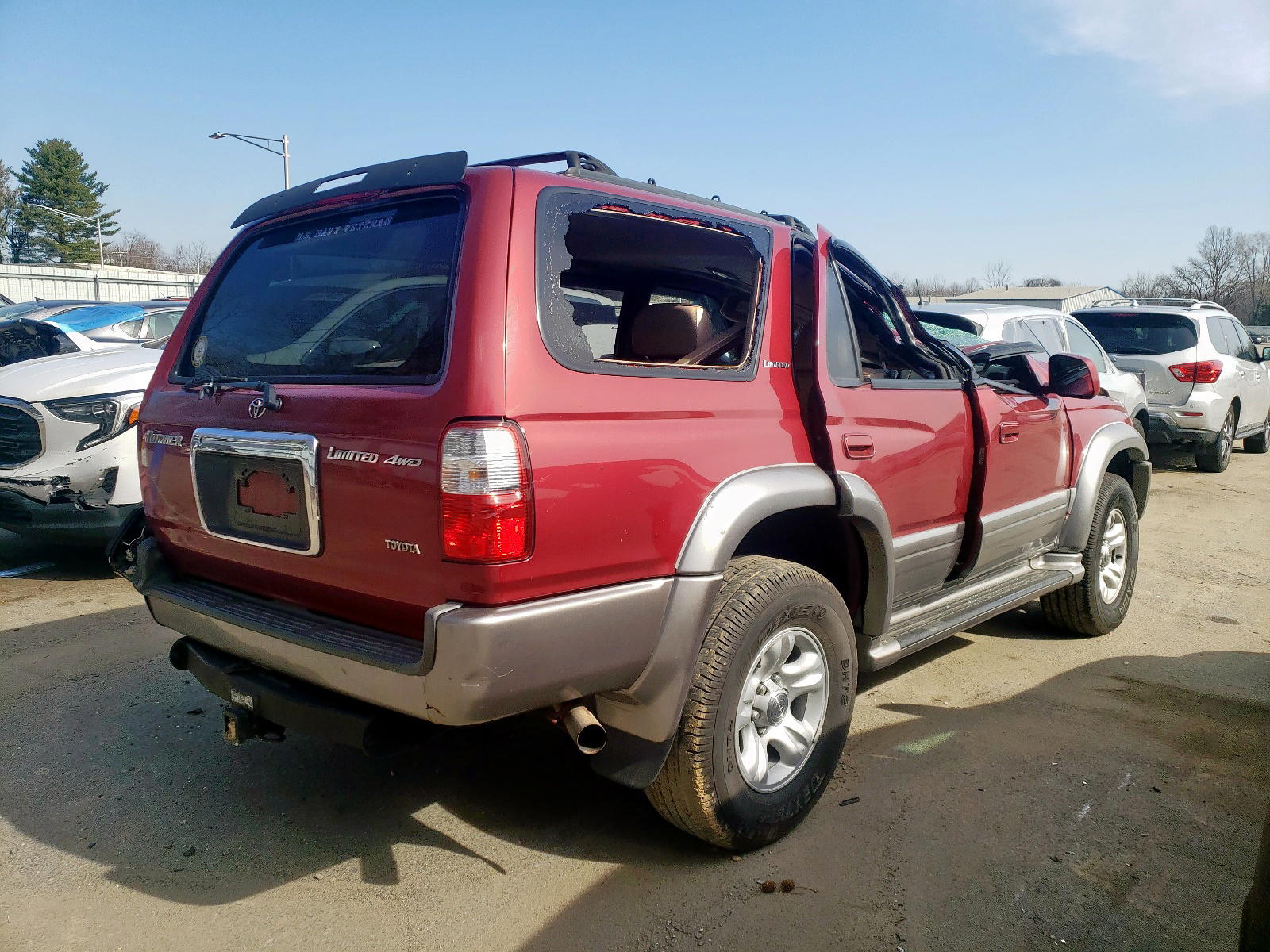 Photo 4 from auction – 2002 TOYOTA 4RUNNER LI with VIN JT3HN87RX20360892