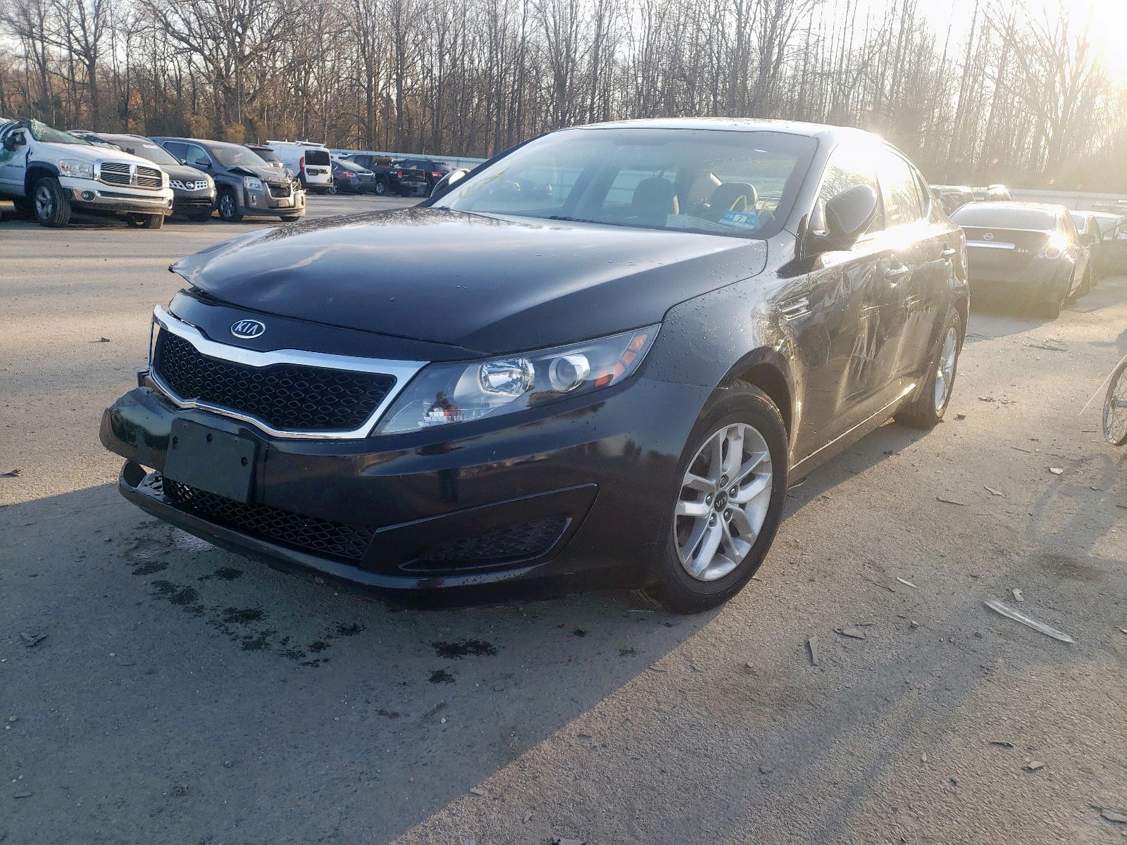 Photo 2 from auction – 2011 KIA OPTIMA LX with VIN KNAGM4A75B5129683