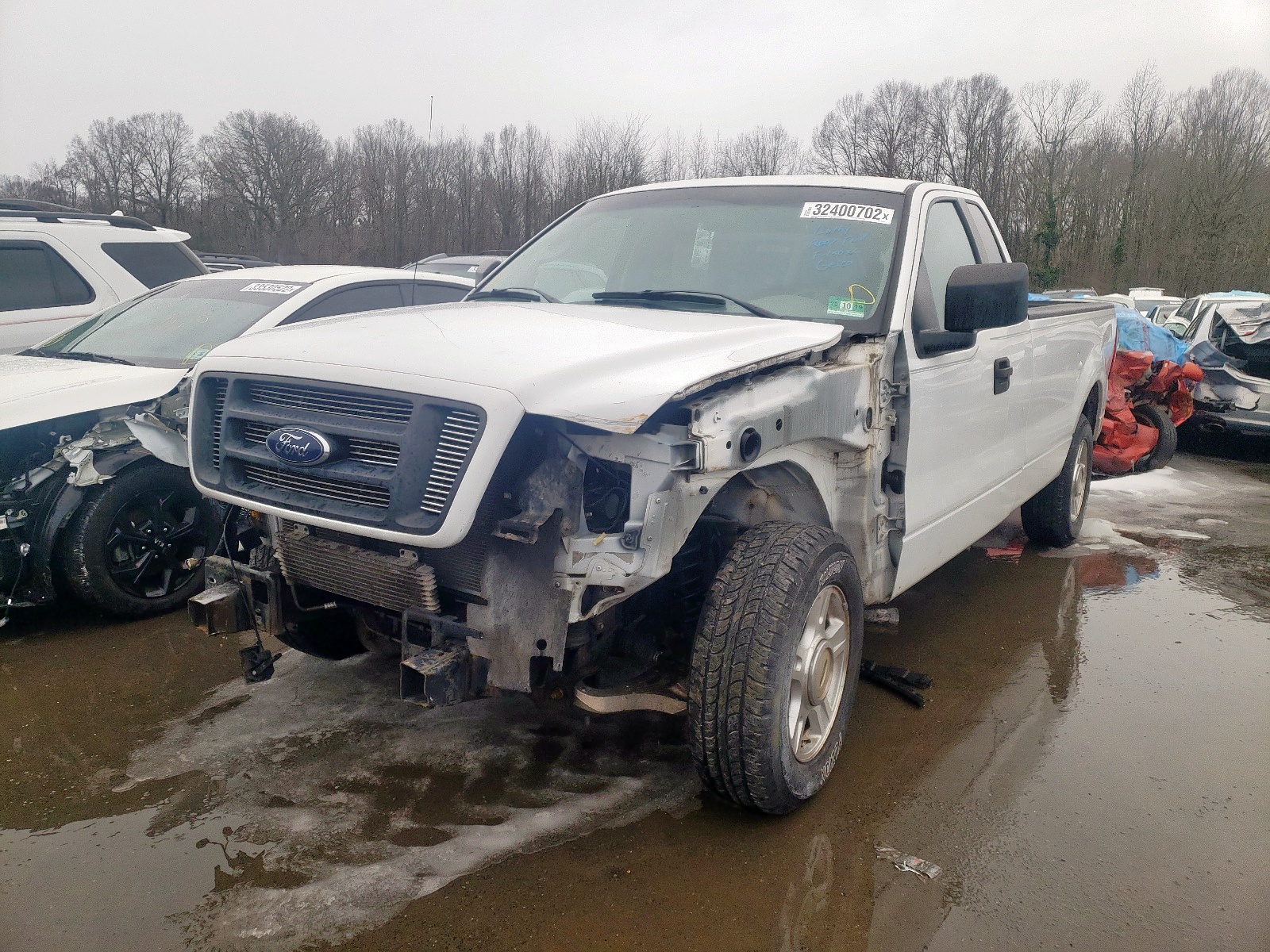 Photo 2 from auction – 2007 FORD F150 with VIN 1FTRF12W57KA96297