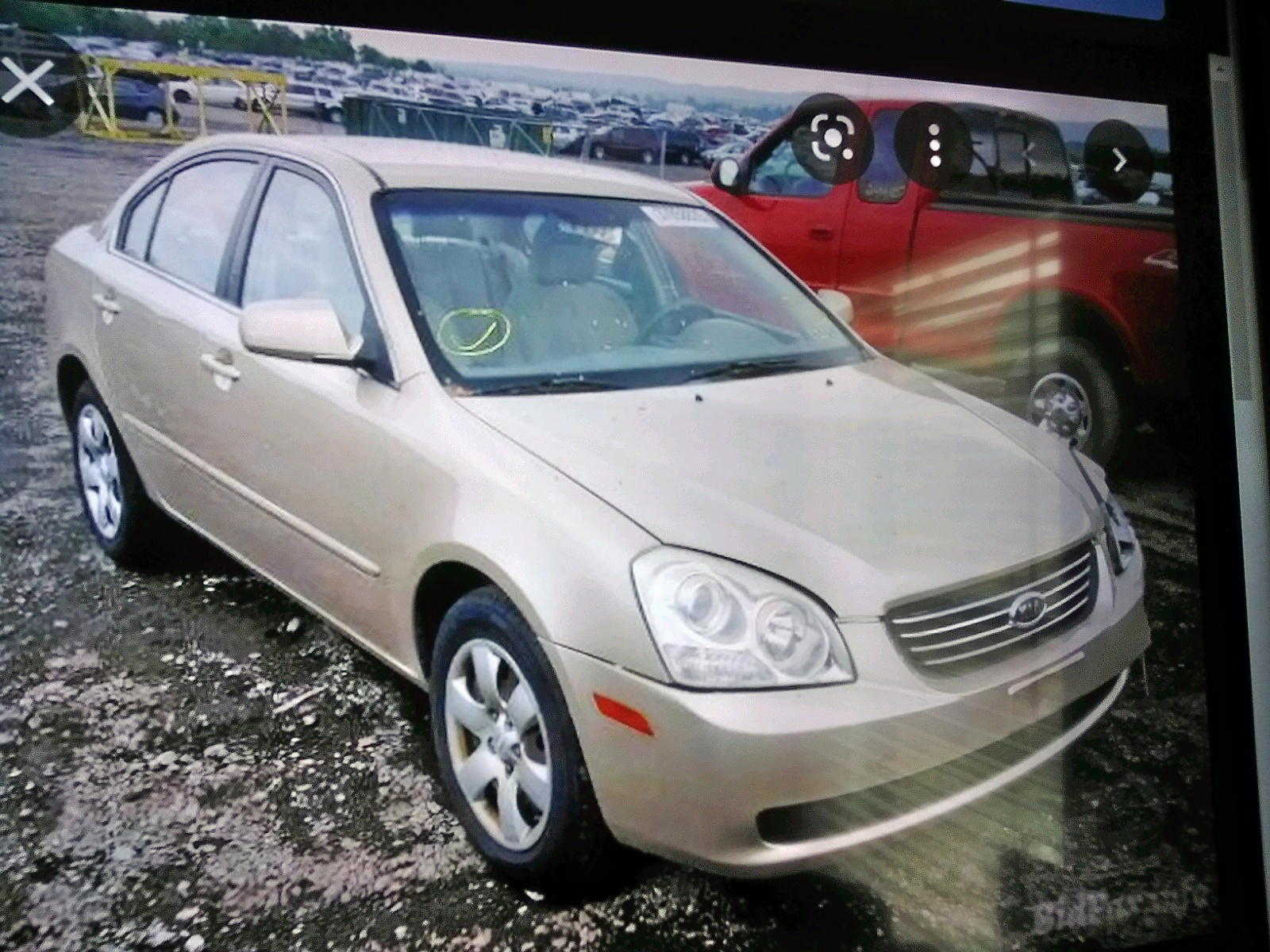Photo 10 from auction – 2008 KIA OPTIMA LX with VIN KNAGE123X85656343