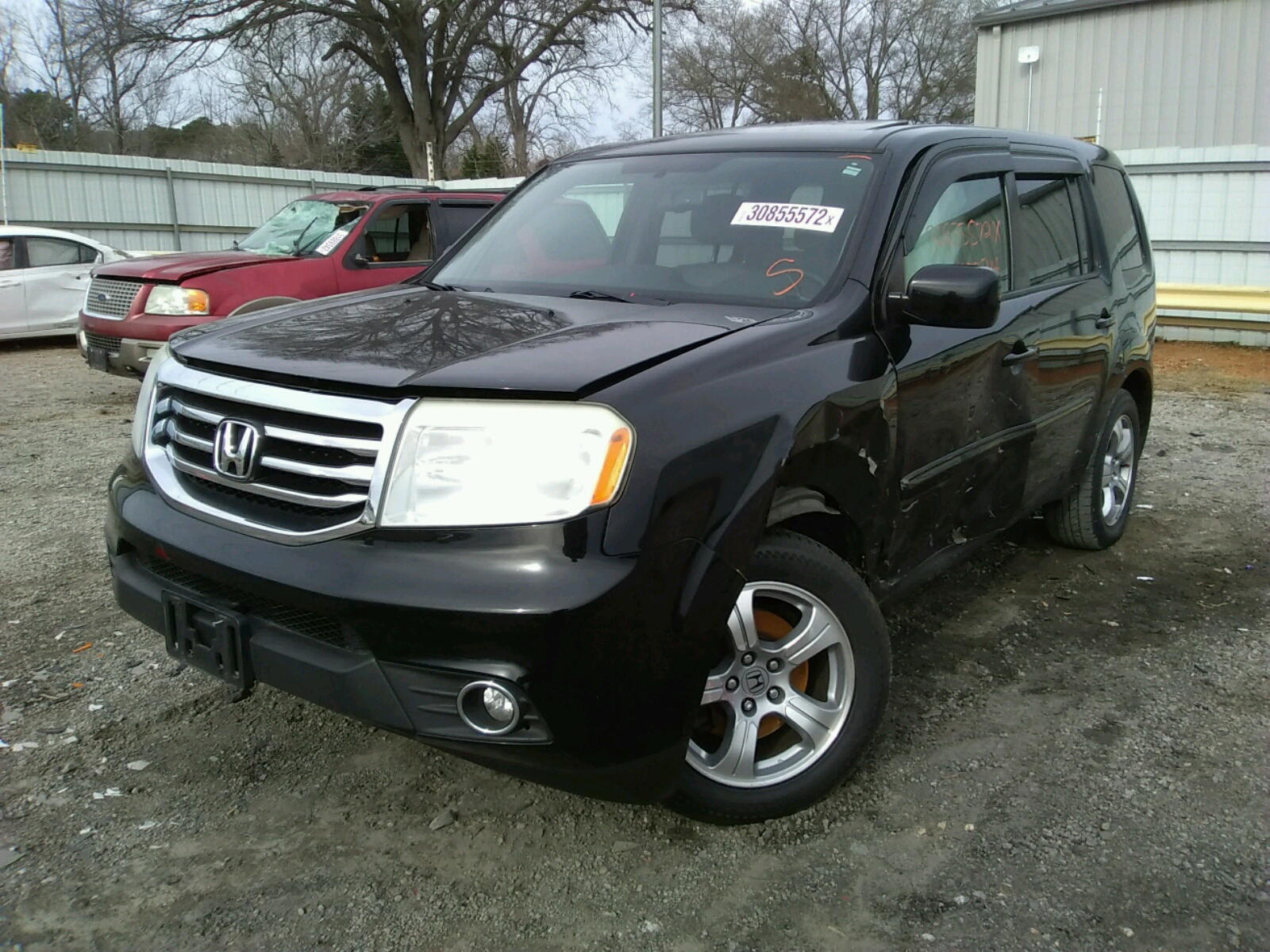Photo 2 from auction – 2014 HONDA PILOT EXL with VIN 5FNYF4H54EB009611