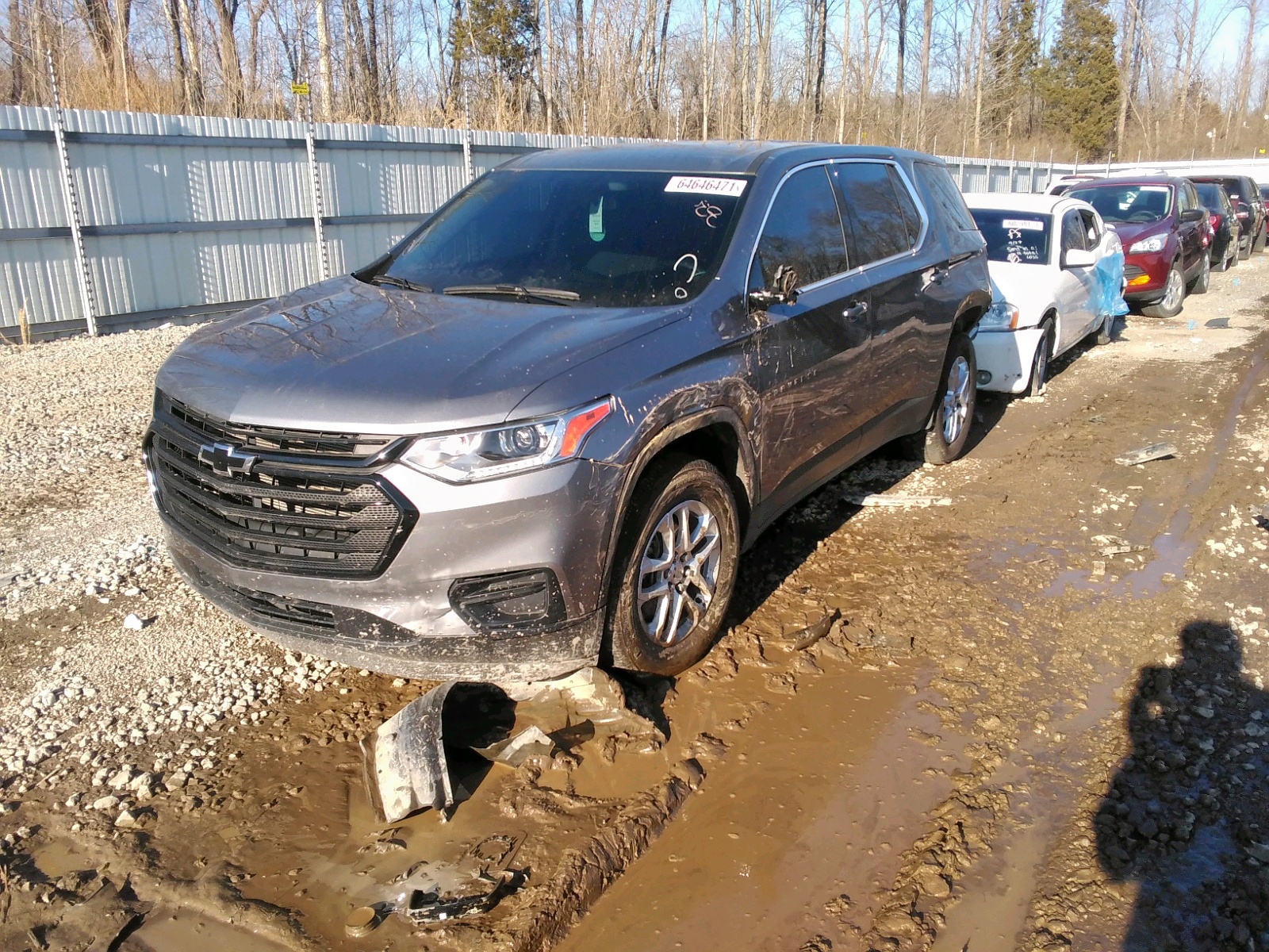 Photo 2 from auction – 2021 CHEVROLET TRAVERSE L with VIN 1GNERFKW7MJ109921