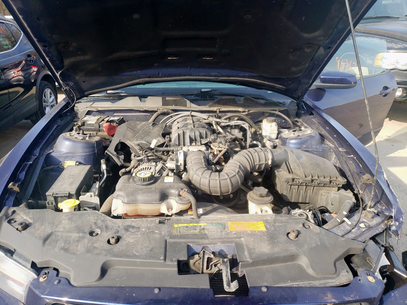 Photo 7 from auction – 2010 FORD MUSTANG with VIN 1ZVBP8EN8A5115129
