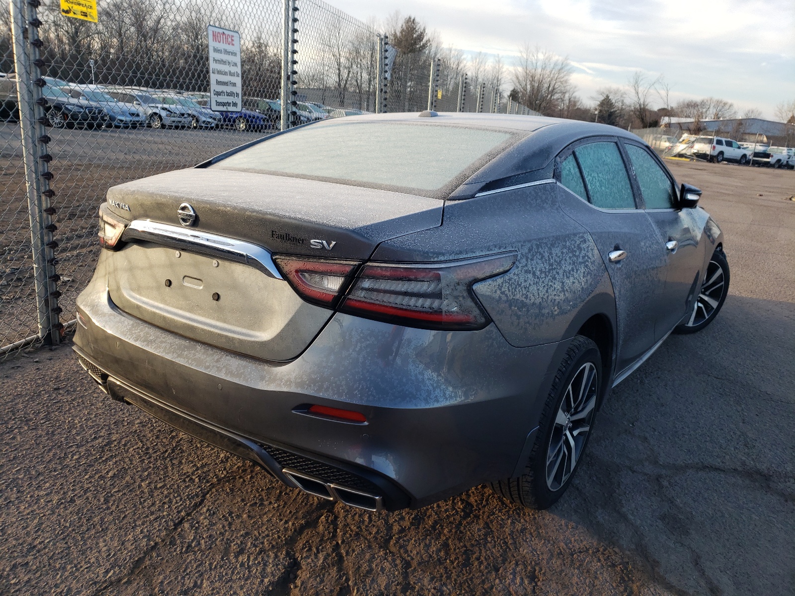Photo 4 from auction – 2021 NISSAN MAXIMA SV with VIN 1N4AA6CVXMC515853