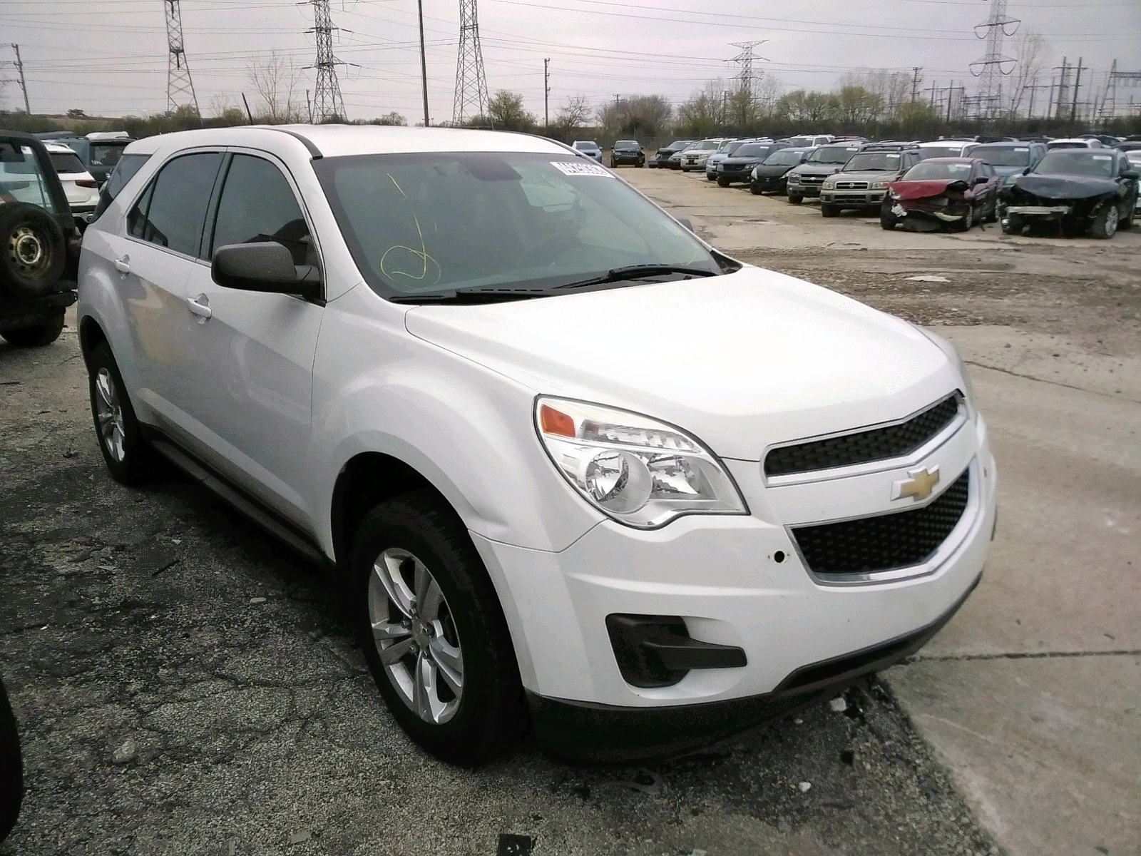 Photo 1 from auction – 2014 CHEVROLET EQUINOX LS with VIN 1GNALAEK4EZ126562