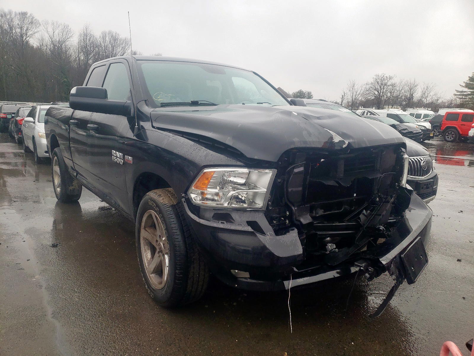 RAM 1500 ST 2017 with VIN 1C6RR7FT0HS839113 - Photo from auction