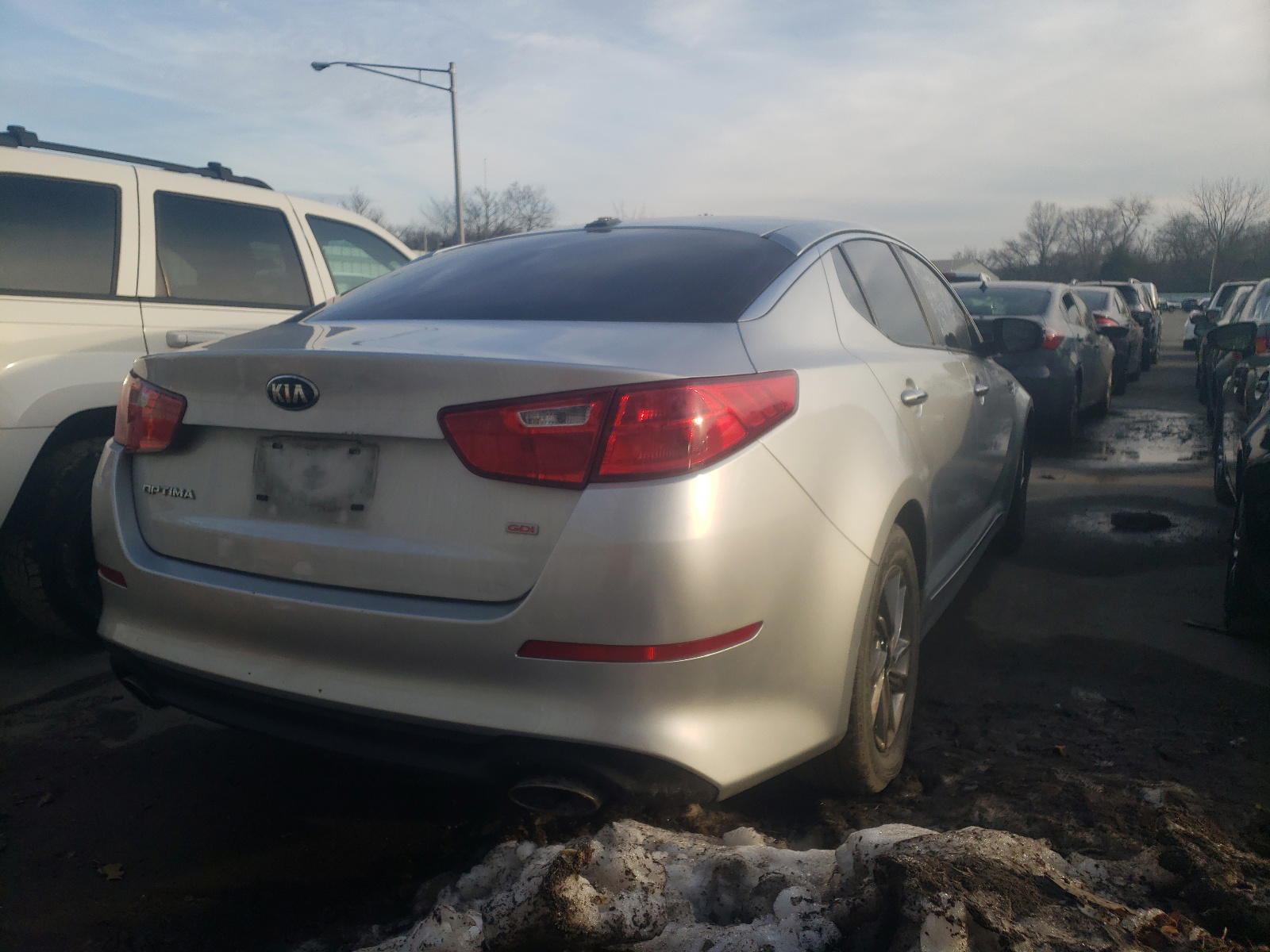 Photo 4 from auction – 2014 KIA OPTIMA LX with VIN KNAGM4A70E5458683