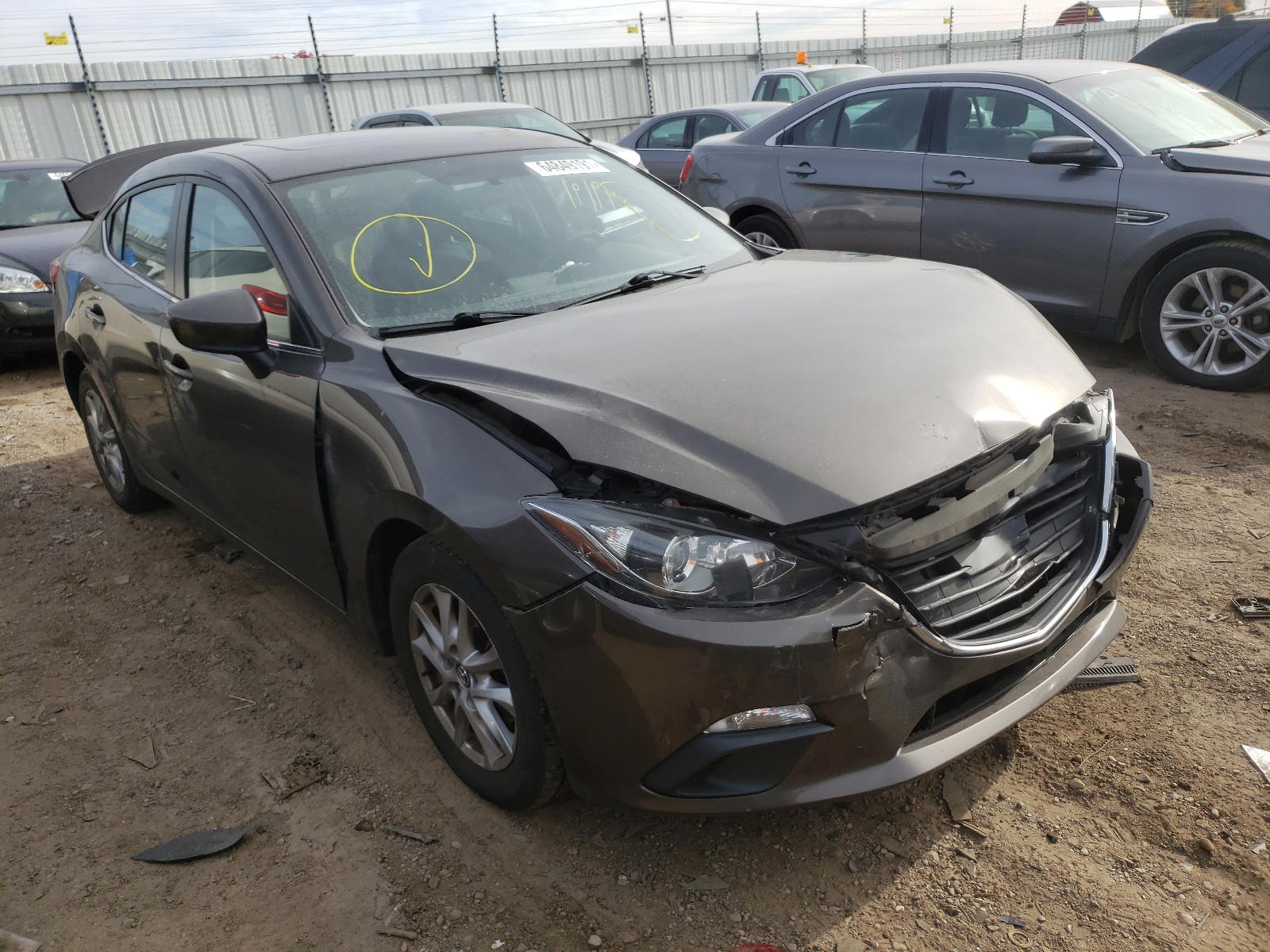 MAZDA 3 TOURING 2014 with VIN JM1BM1V75E1125084 - Photo from auction