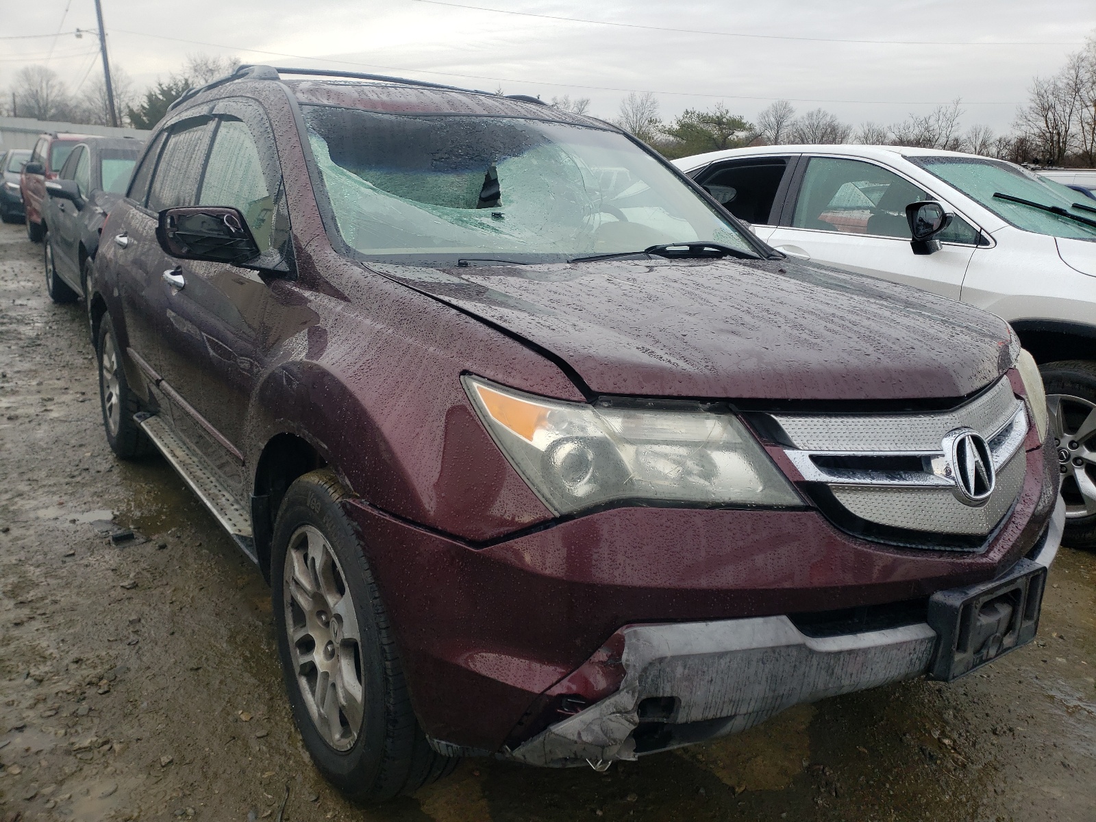 Photo 9 from auction – 2008 ACURA MDX TECHNO with VIN 2HNYD28478H519252