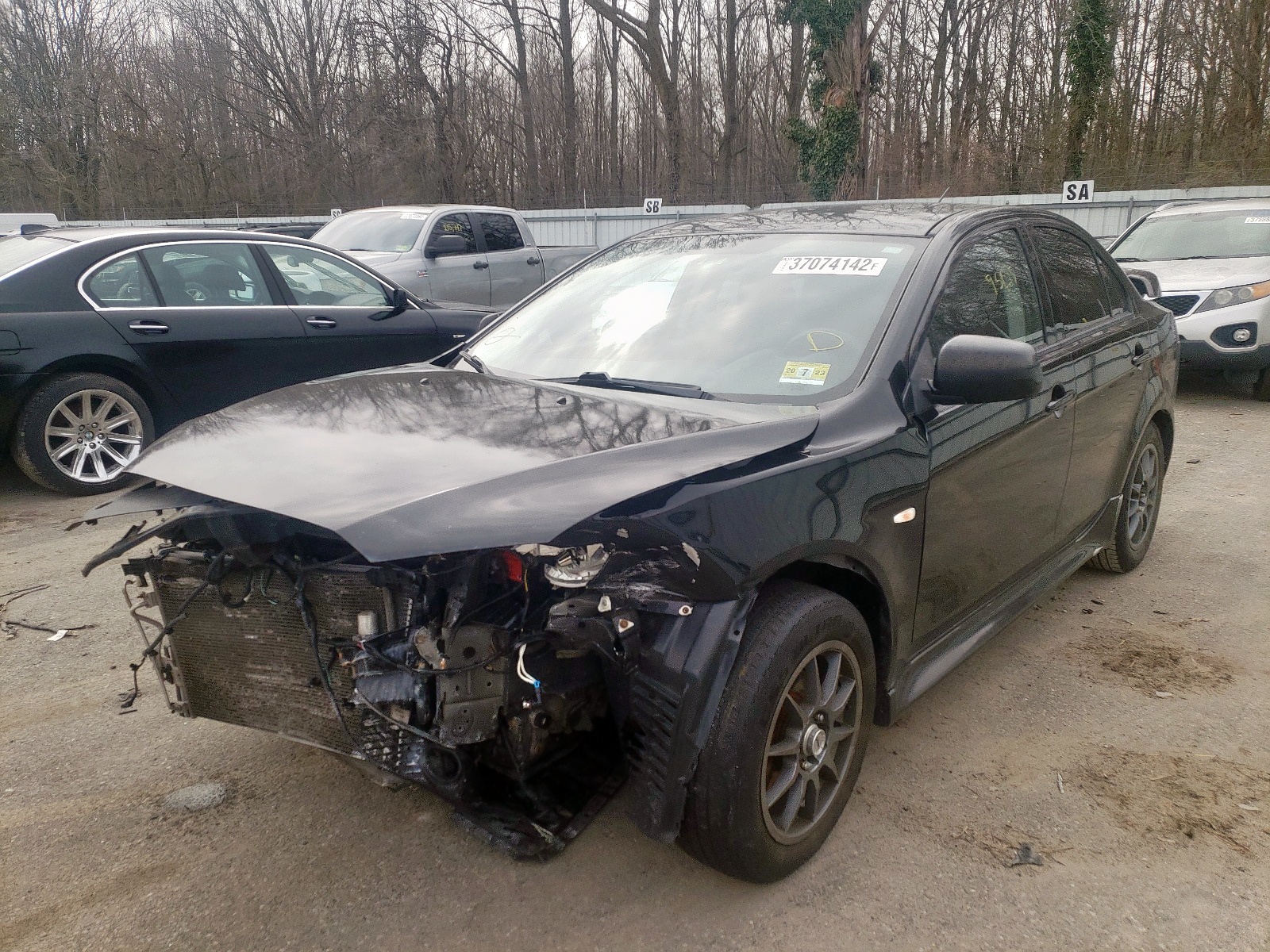 Photo 2 from auction – 2014 MITSUBISHI LANCER ES/ with VIN JA32U2FU9EU018370
