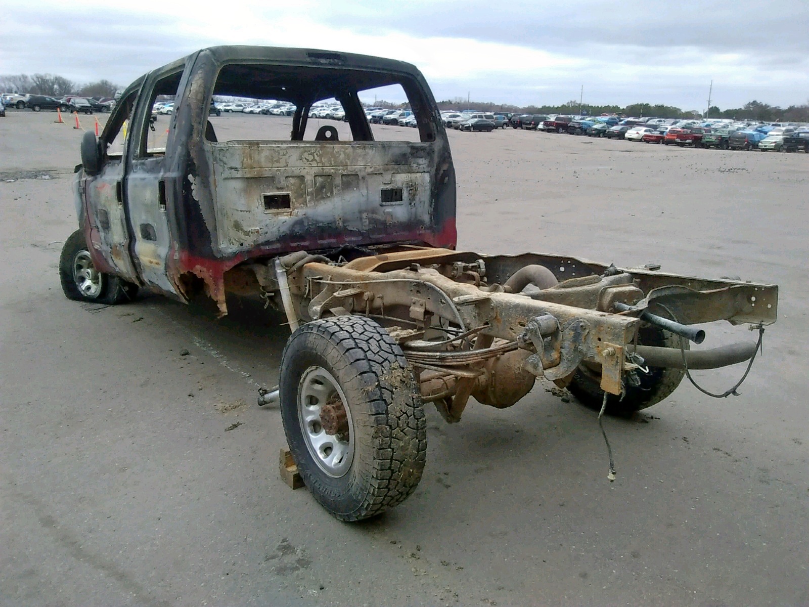 Photo 3 from auction – 2001 FORD F350 SRW S with VIN 1FTSW31F11EC53263