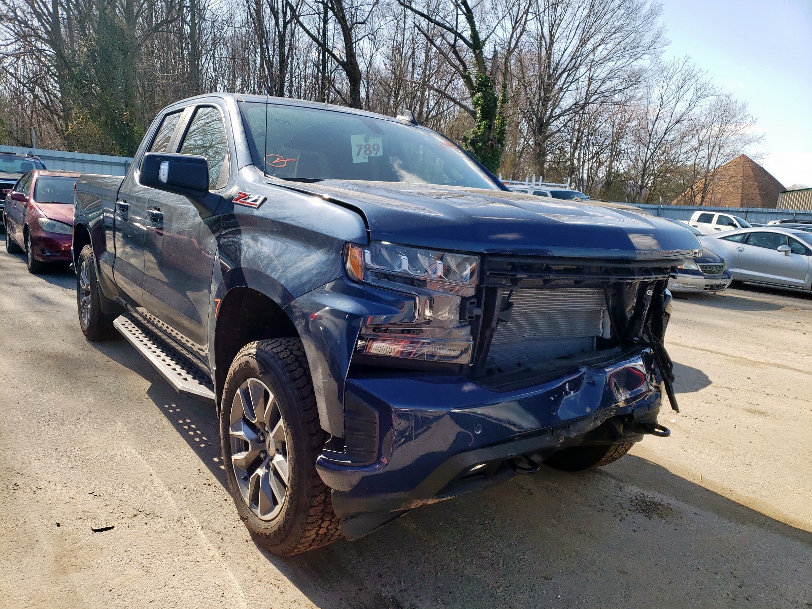 Photo 1 from auction – 2020 CHEVROLET SILVERADO with VIN 1GCRYEED3LZ378824