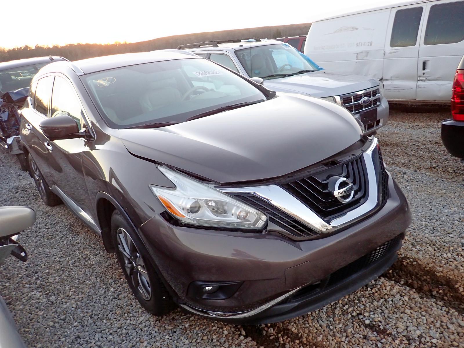 Photo 1 from auction – 2016 NISSAN MURANO S with VIN 5N1AZ2MG6GN111674