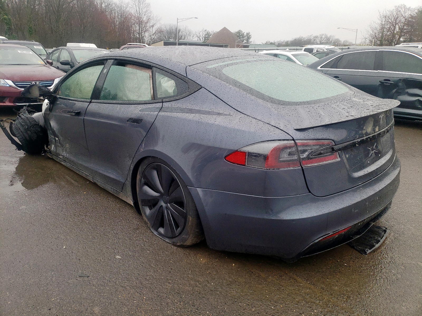 Photo 3 from auction – 2021 TESLA MODEL S with VIN 5YJSA1E69MF439259
