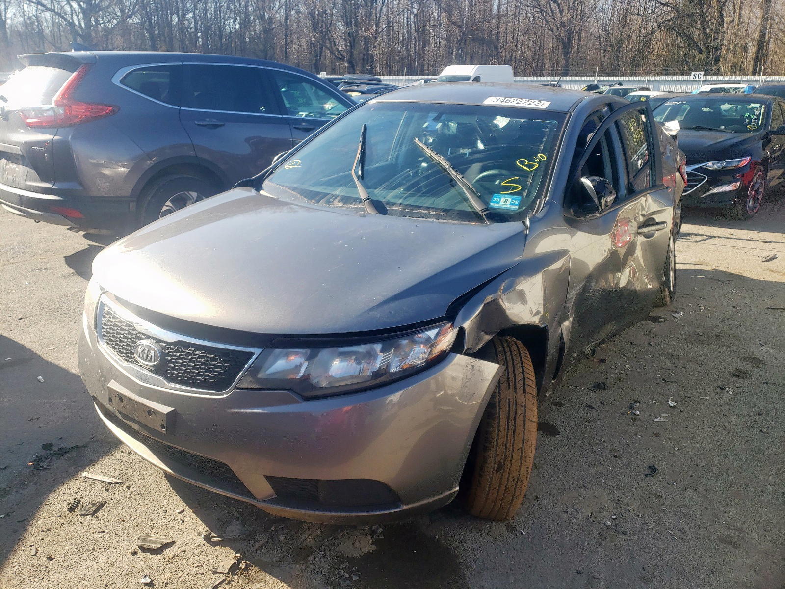 Photo 2 from auction – 2012 KIA FORTE EX with VIN KNAFU4A24C5482885
