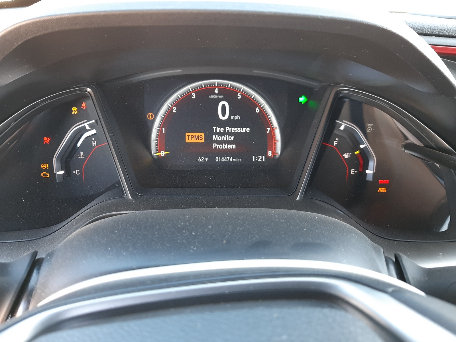 Photo 8 from auction – 2018 HONDA CIVIC TYPE with VIN SHHFK8G75JU201612