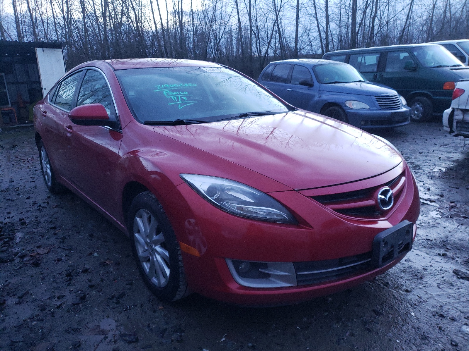 MAZDA 6 I 2012 with VIN 1YVHZ8DH3C5M39850 - Photo from auction