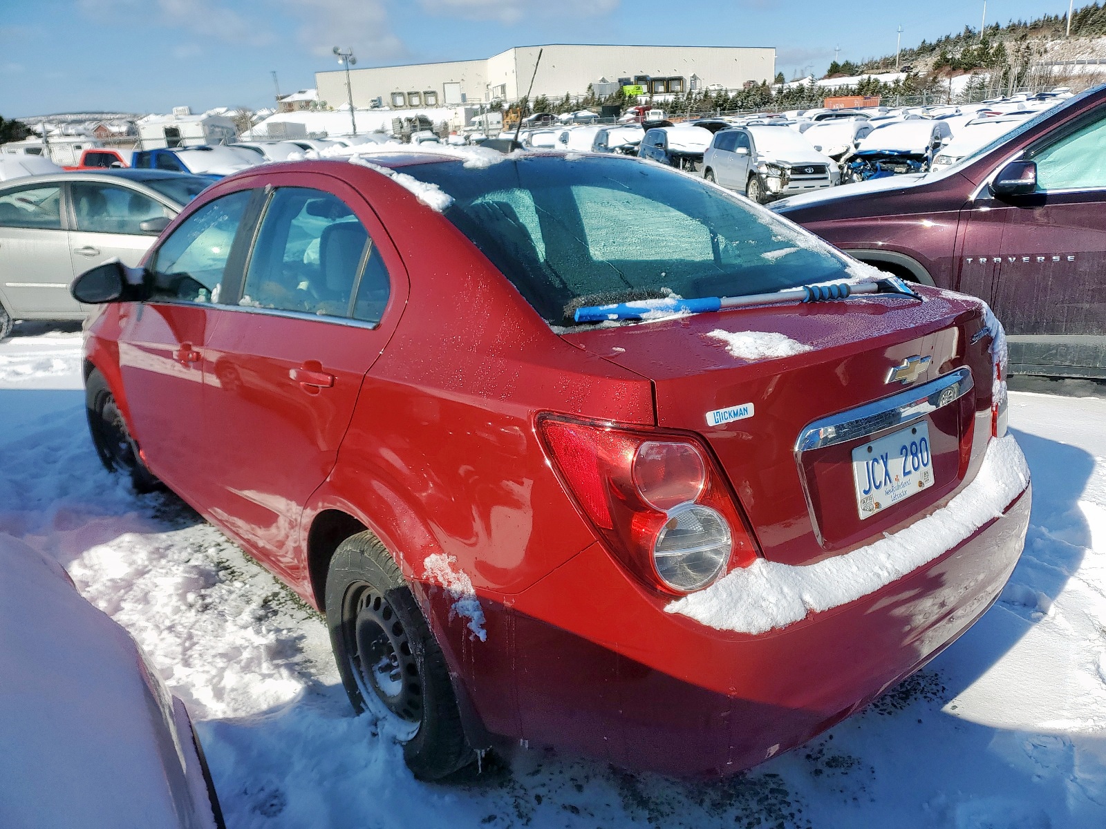 Photo 3 from auction – 2016 CHEVROLET SONIC LT with VIN 1G1JC5SHXG4144730