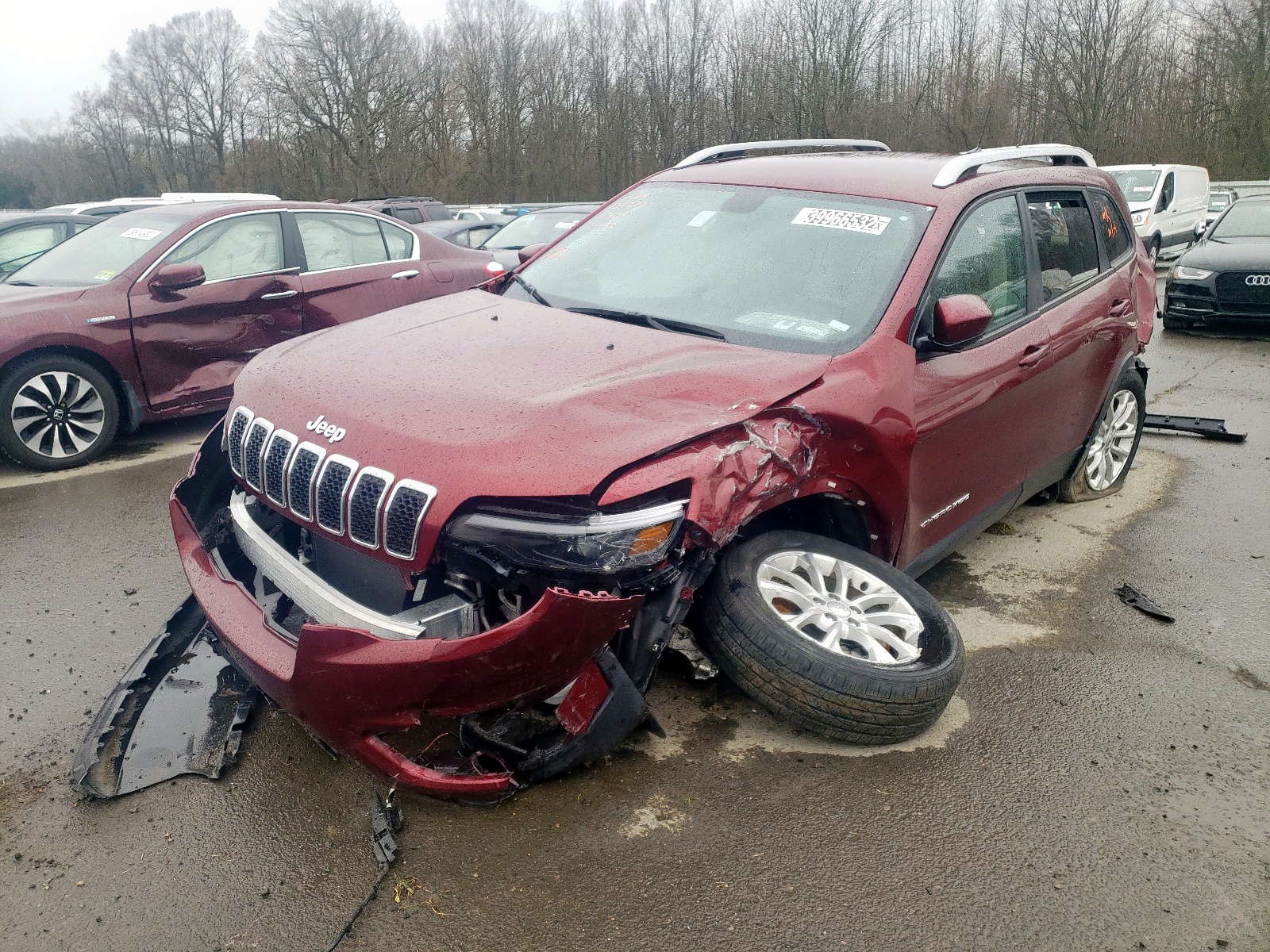 Photo 2 from auction – 2020 JEEP CHEROKEE L with VIN 1C4PJLCB7LD601302