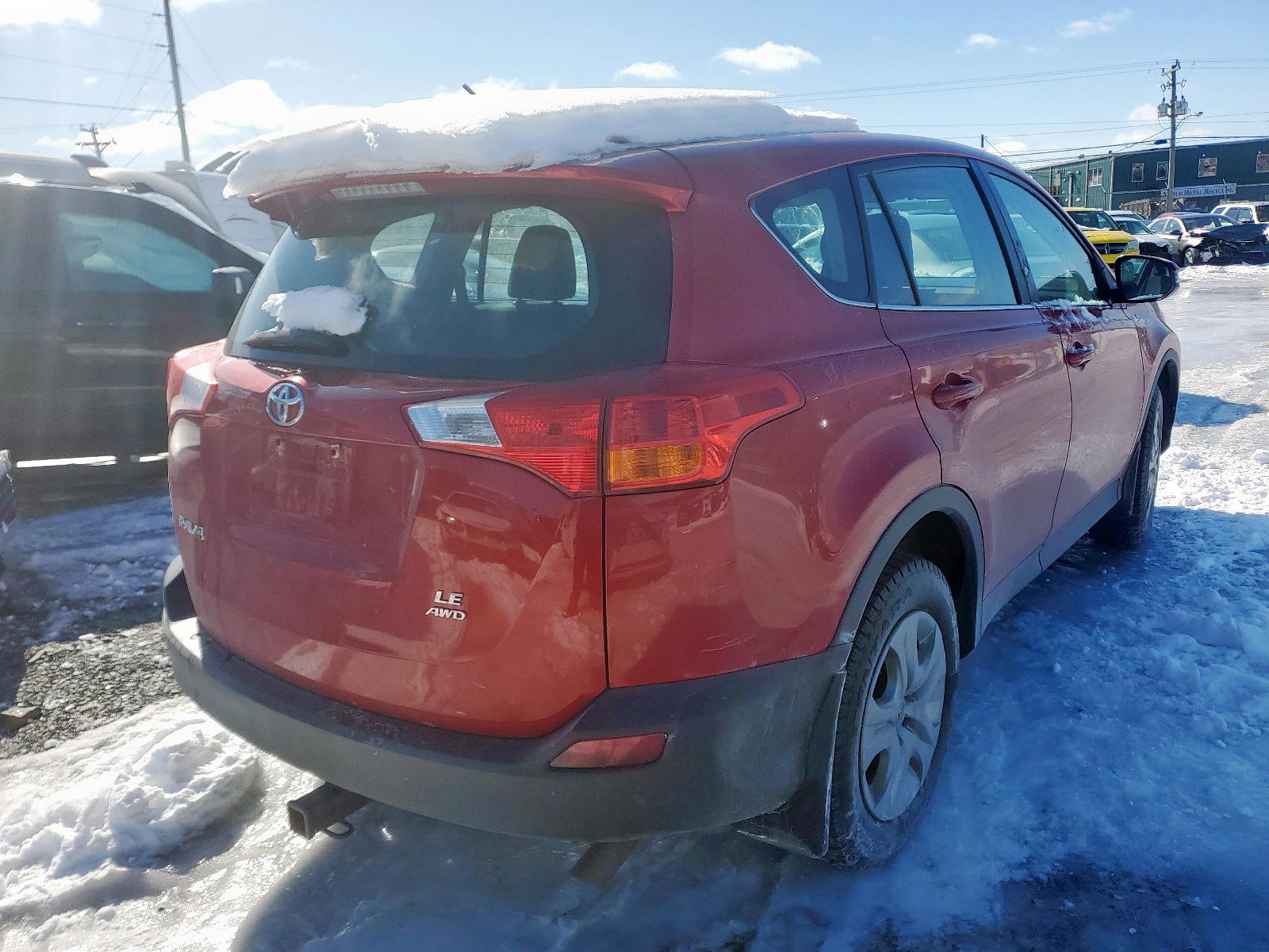 Photo 4 from auction – 2015 TOYOTA RAV4 LE with VIN 2T3BFREV2FW288141