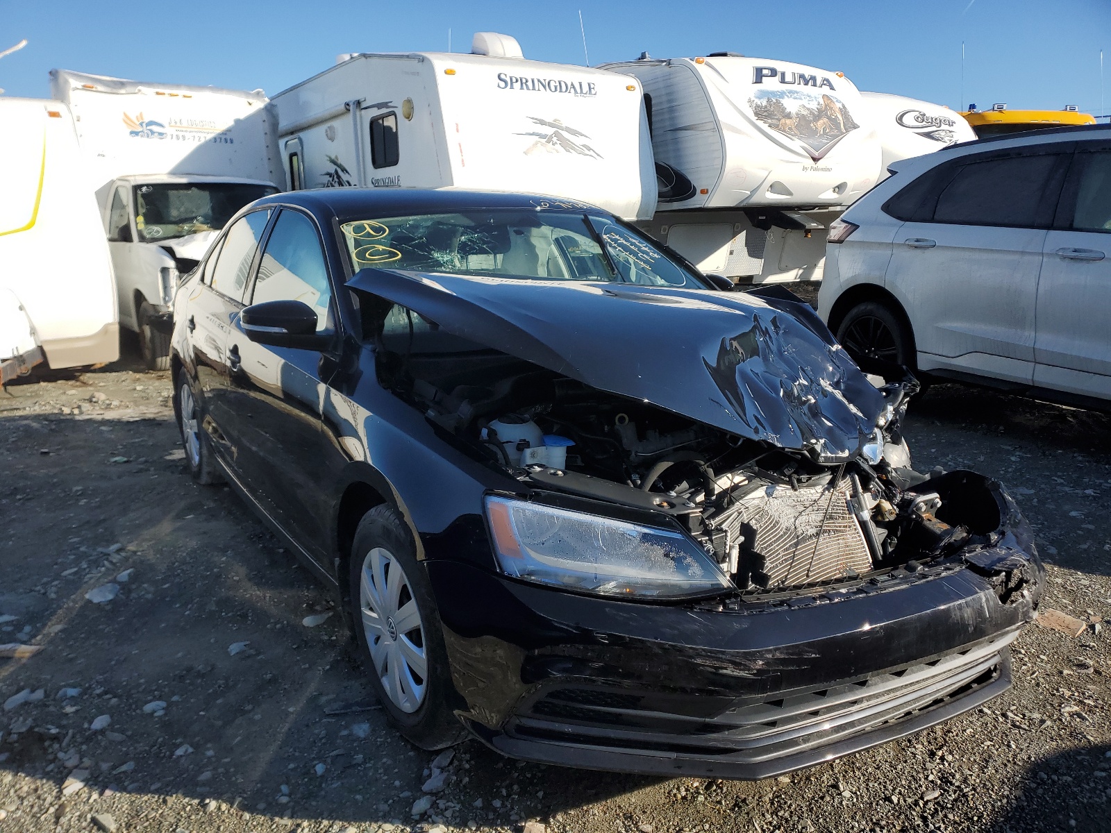 VOLKSWAGEN JETTA S 2016 with VIN 3VW267AJ8GM413201 - Photo from auction