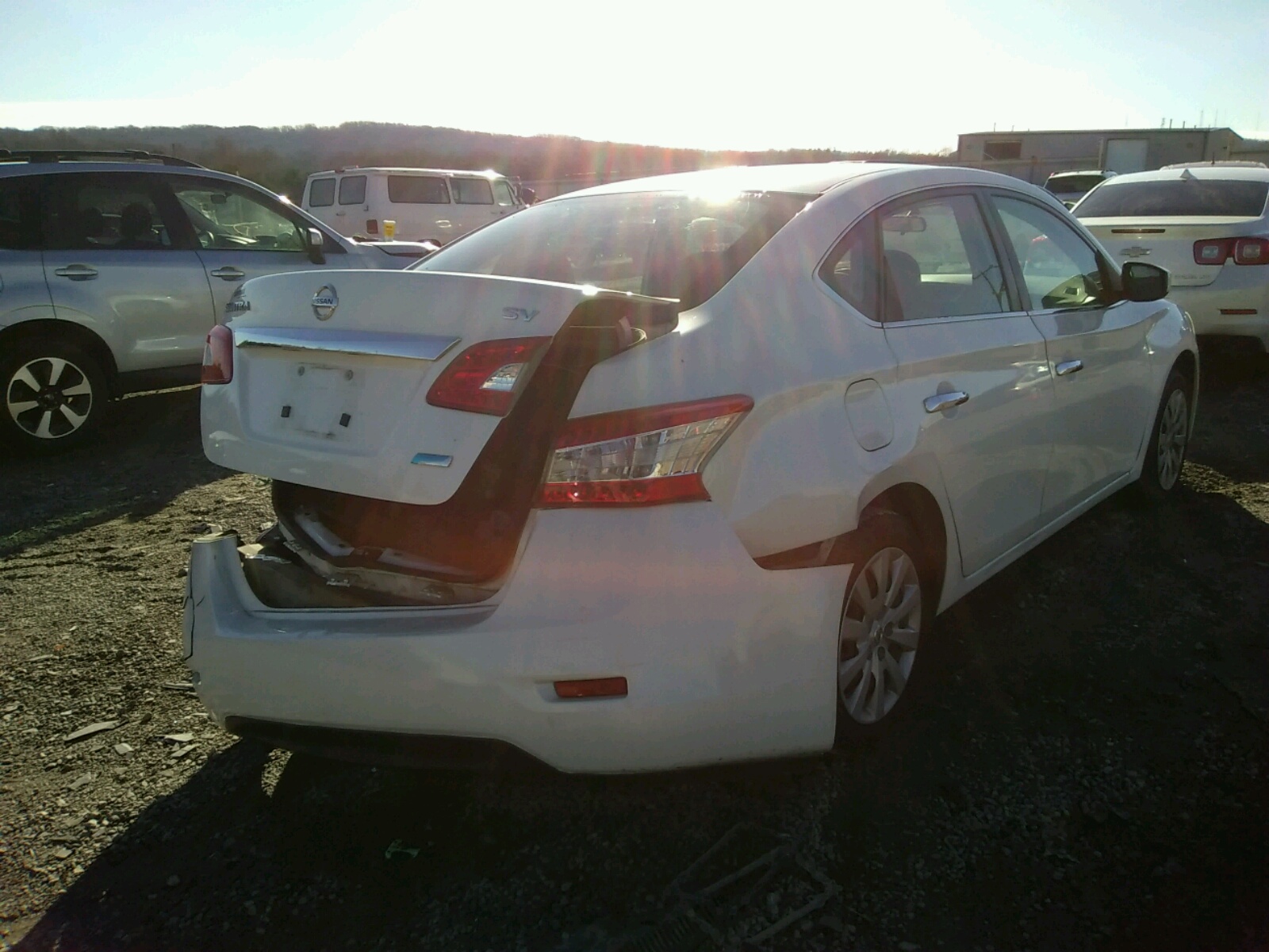 Photo 4 from auction – 2013 NISSAN SENTRA S with VIN 3N1AB7AP7DL764233