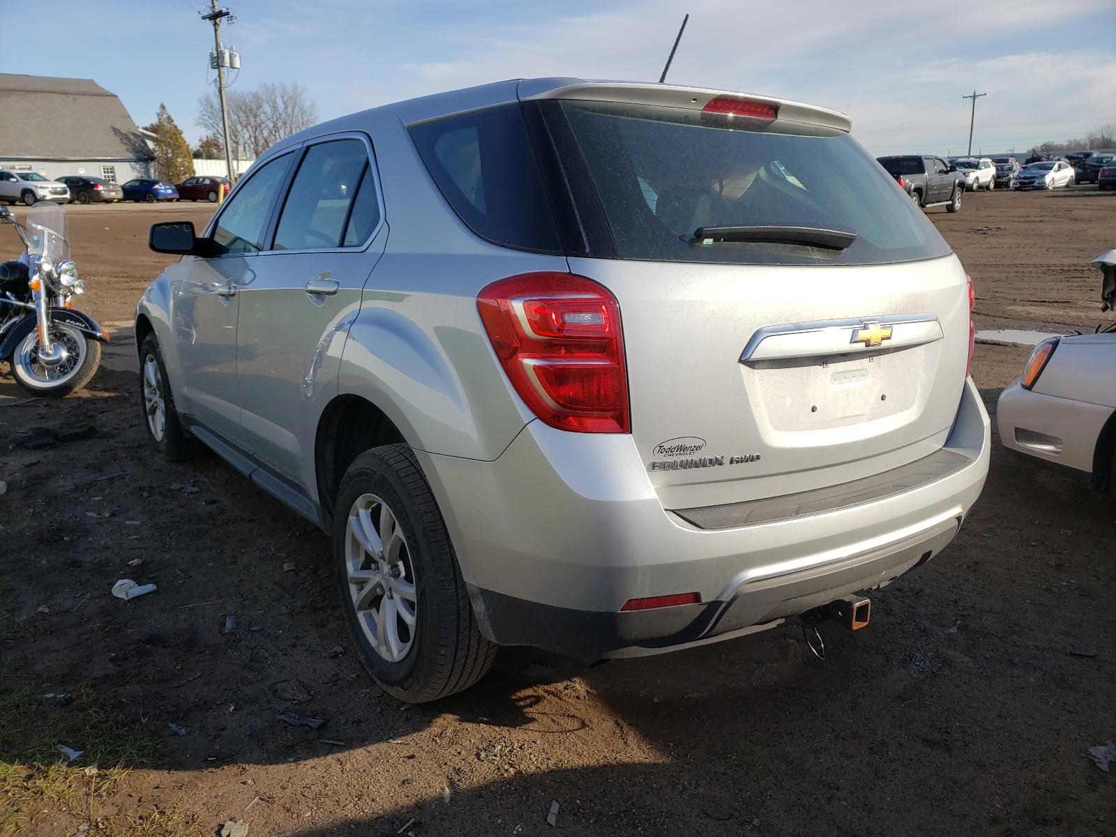 Photo 3 from auction – 2017 CHEVROLET EQUINOX LS with VIN 2GNFLEEK9H6217646