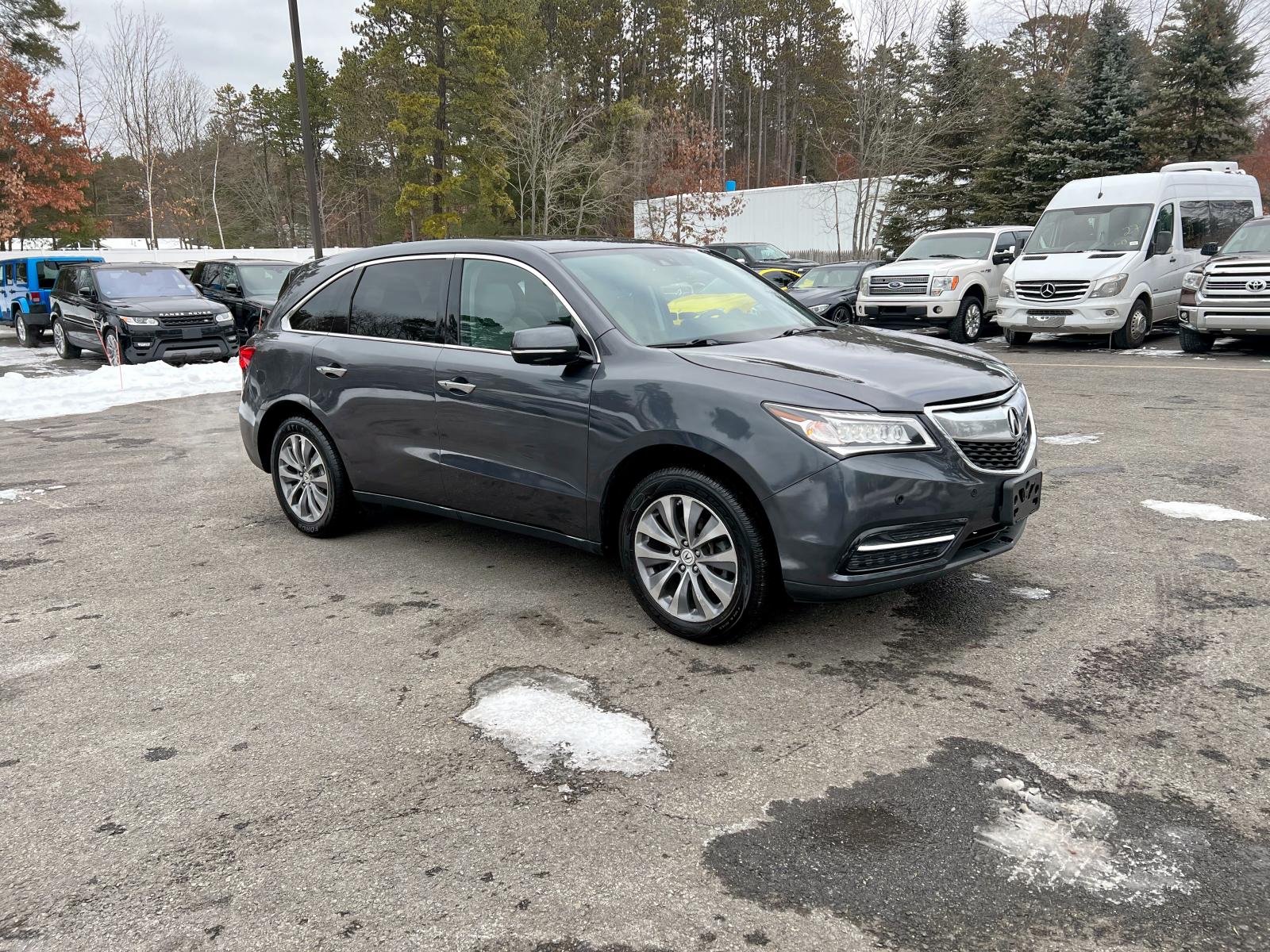 Photo 2 from auction – 2014 ACURA MDX TECHNO with VIN 5FRYD3H67EB007648