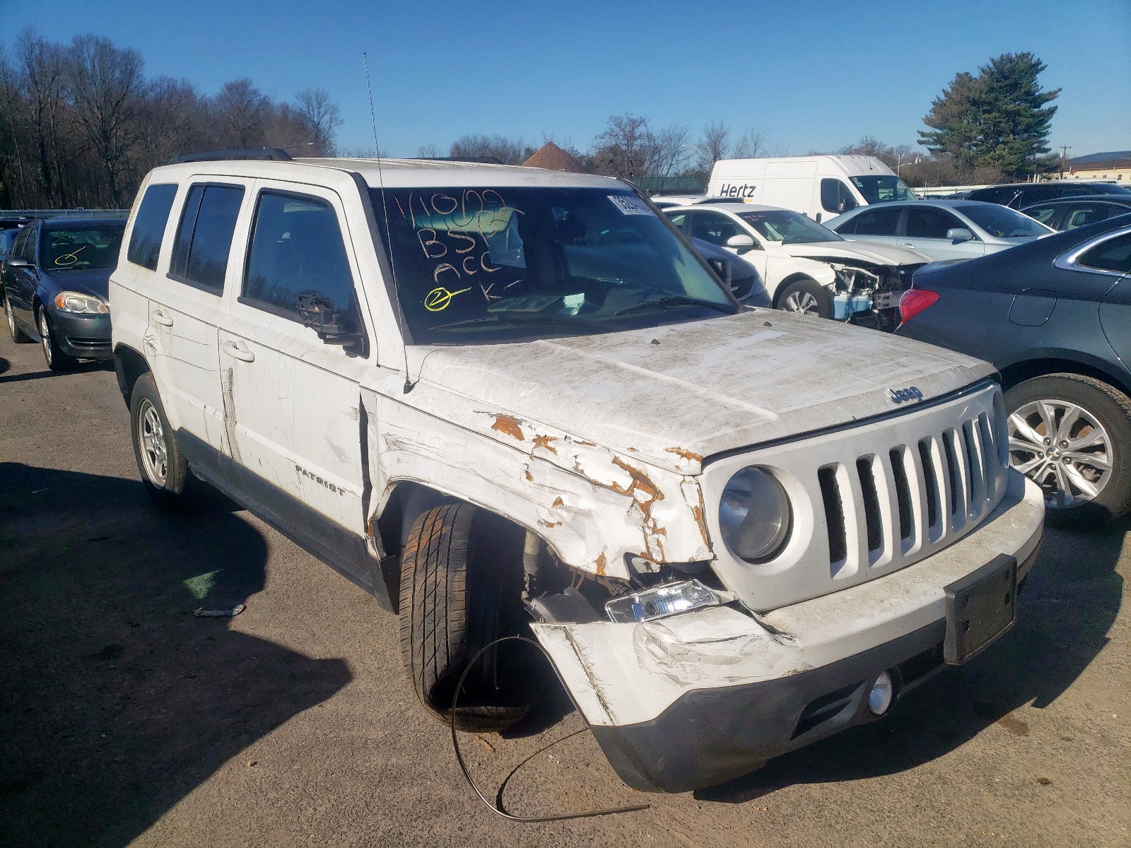 Photo 1 from auction – 2015 JEEP PATRIOT SP with VIN 1C4NJPBA4FD284316