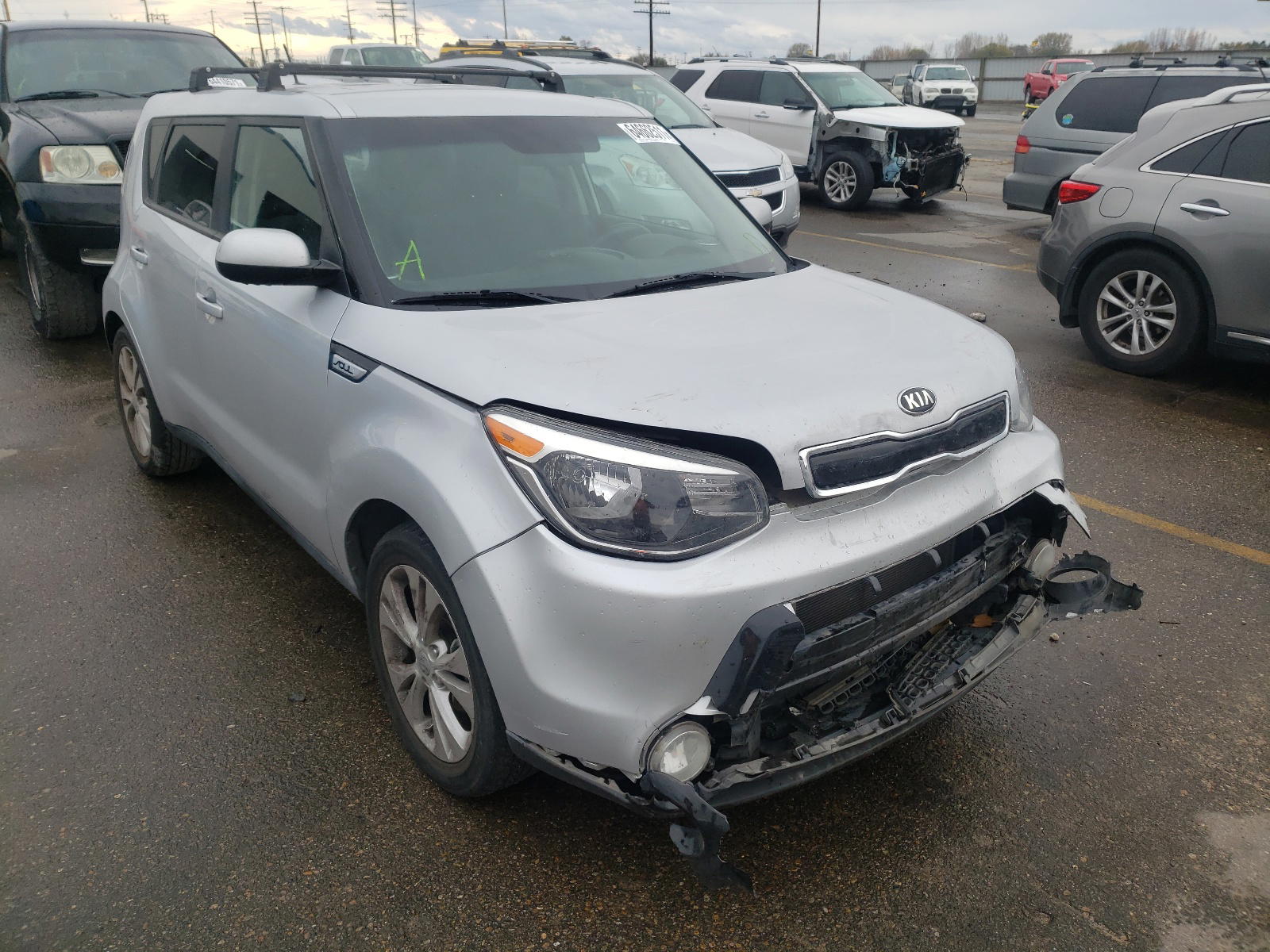 KIA SOUL + 2016 with VIN KNDJP3A59G7867135 - Photo from auction
