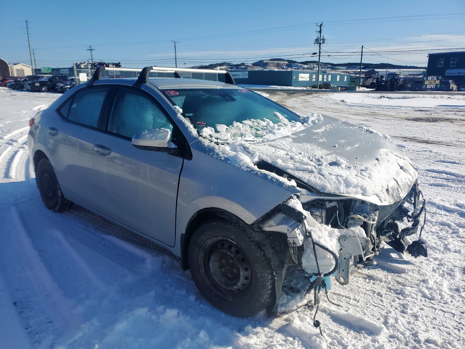 Photo 1 from auction – 2018 TOYOTA COROLLA L with VIN 2T1BURHE3JC074702