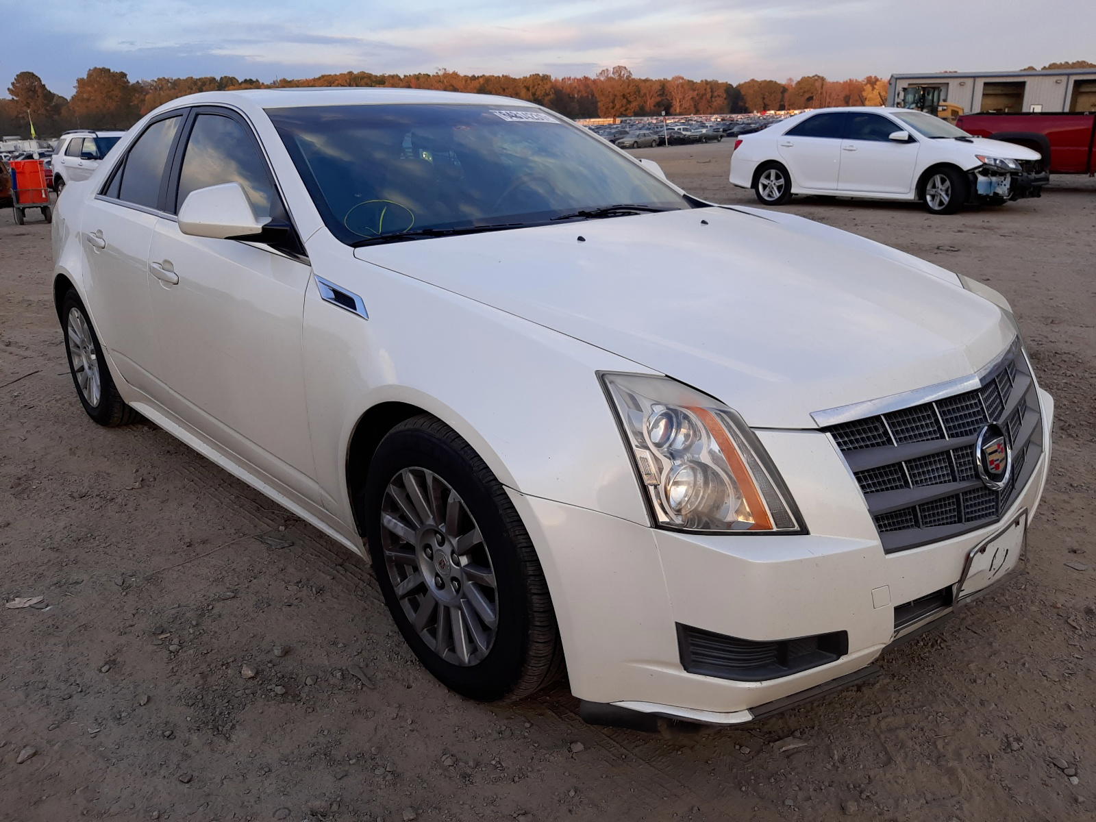 CADILLAC CTS 2011 with VIN 1G6DE5EY3B0108911 - Photo from auction
