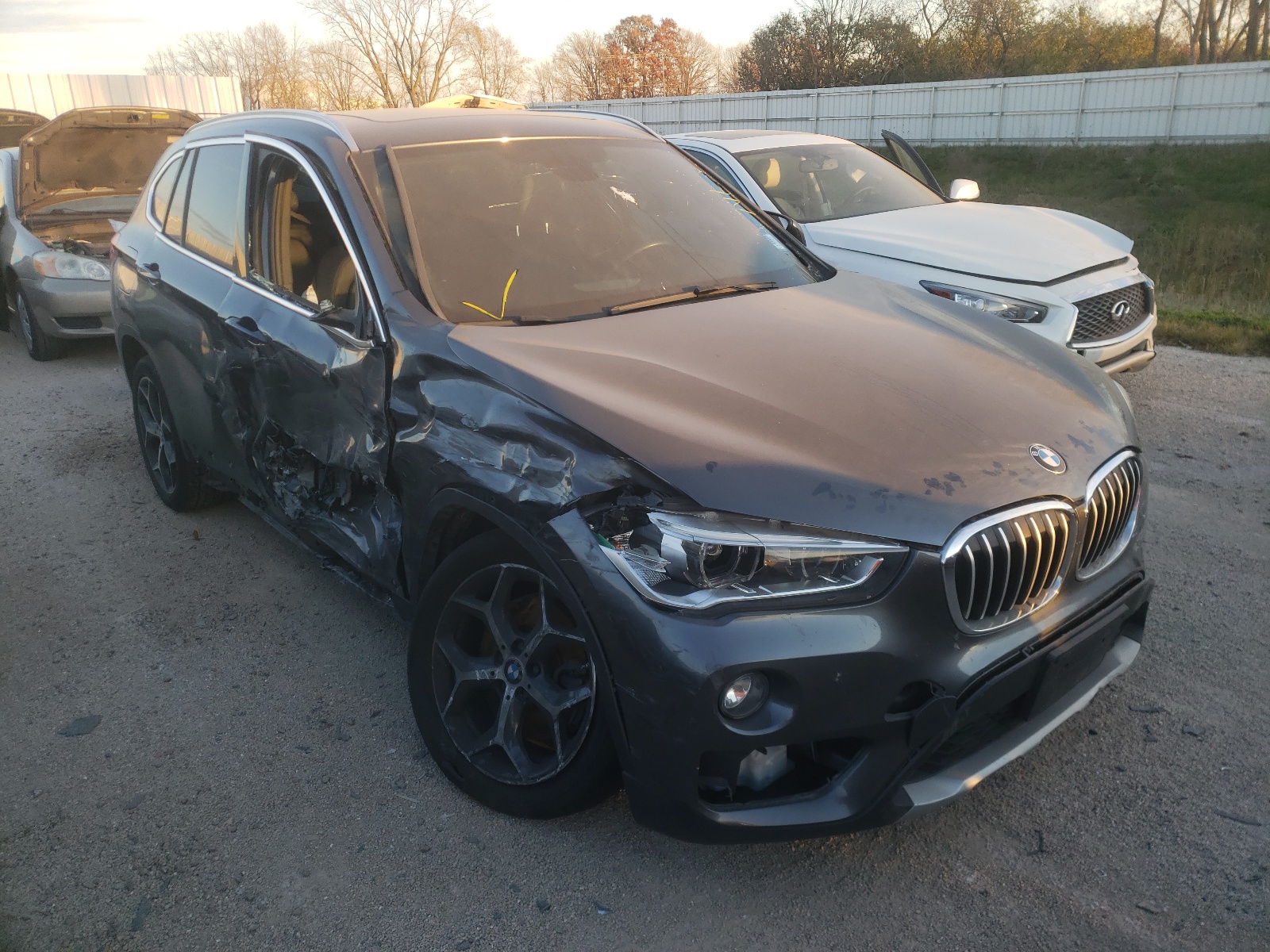 BMW X1 XDRIVE2 2017 with VIN WBXHT3C35H5F70288 - Photo from auction