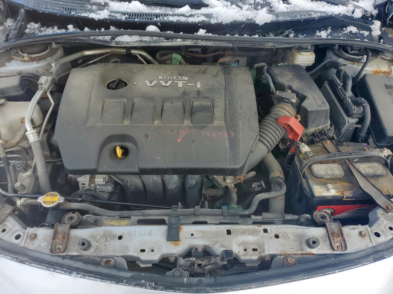 Photo 12 from auction – 2009 TOYOTA COROLLA BA with VIN 2T1BU40E19C079889