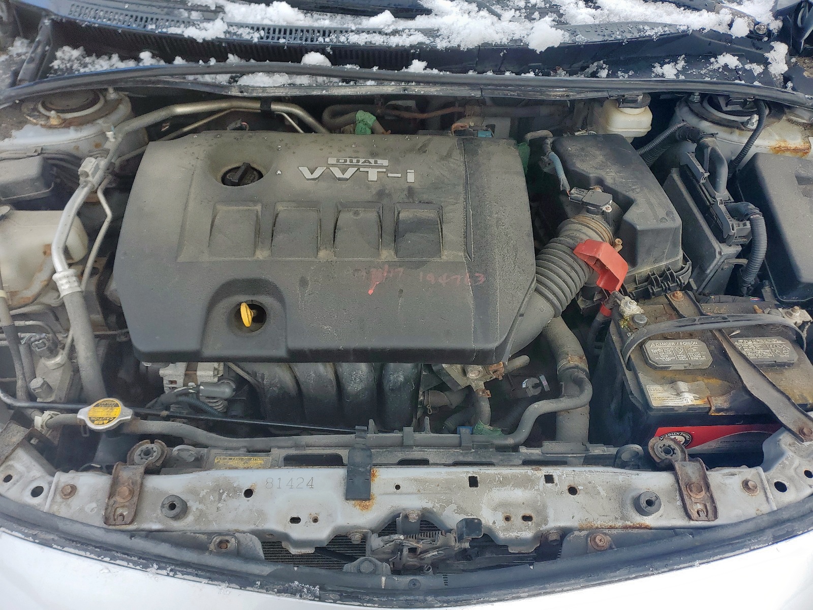 Foto 12 de la subasta – 2009 TOYOTA COROLLA BA con VIN 2T1BU40E19C079889