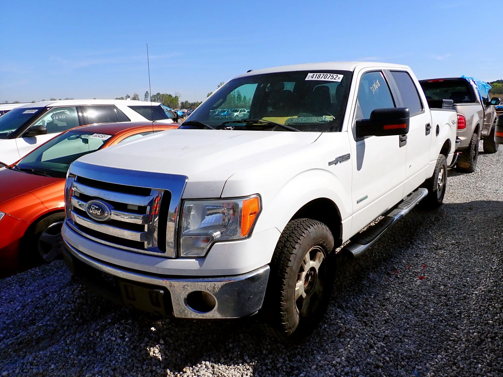 Photo 2 from auction – 2012 FORD F150 SUPER with VIN 1FTFW1ET9CFC24046