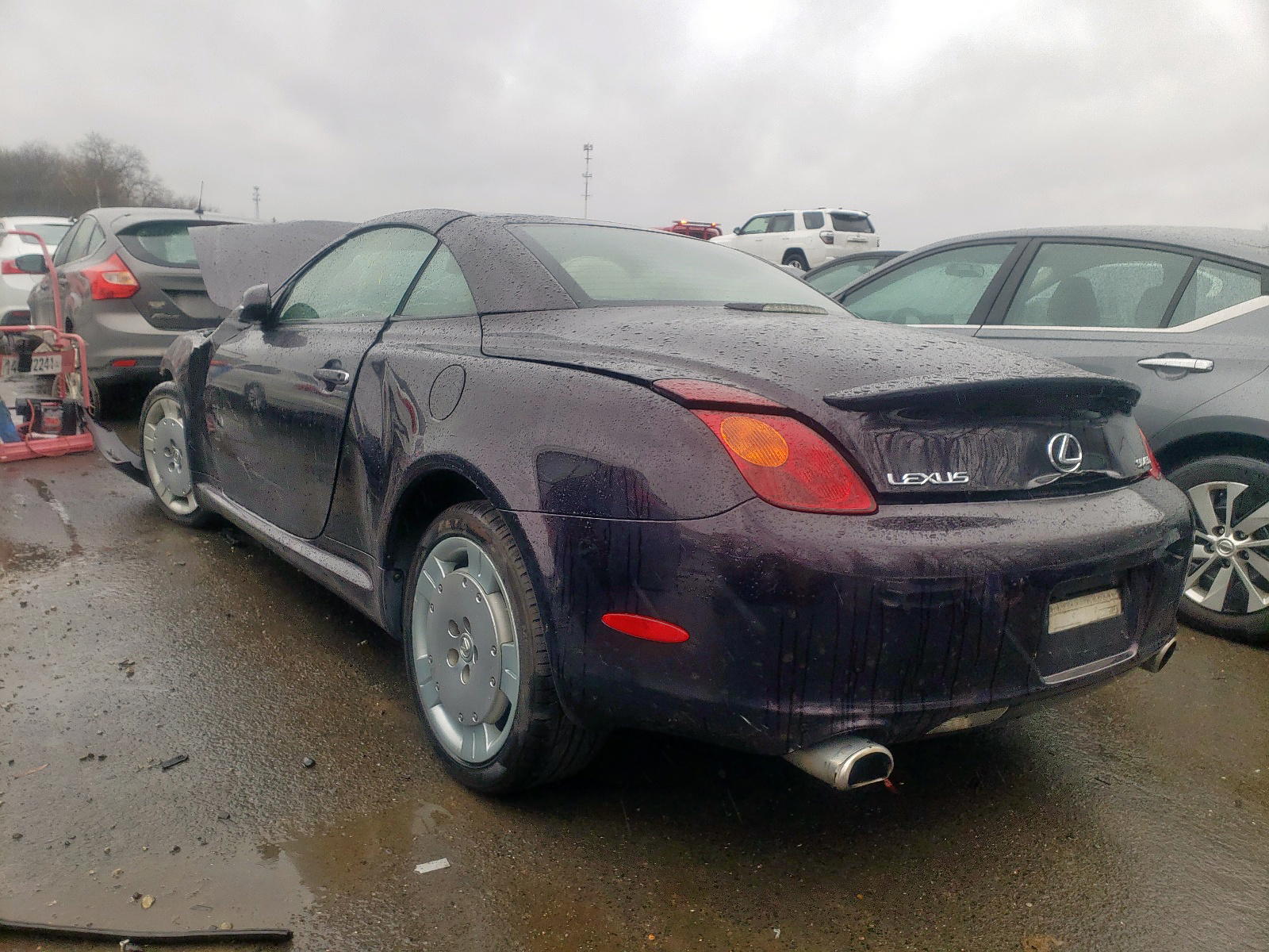 Photo 3 from auction – 2002 LEXUS SC 430 with VIN JTHFN48Y620031316