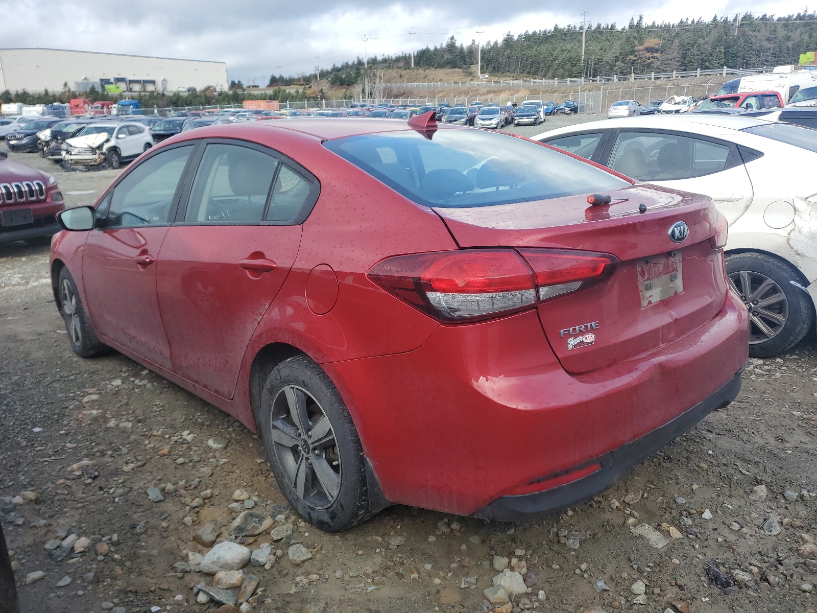 Photo 3 from auction – 2018 KIA FORTE LX with VIN 3KPFL4A77JE216571