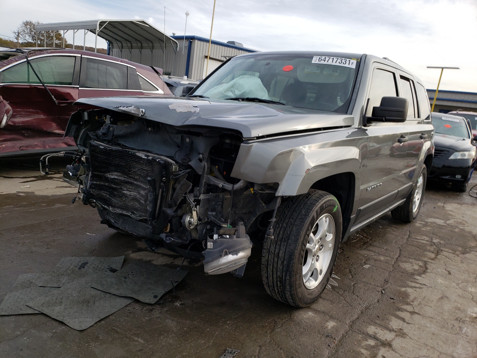 Photo 2 from auction – 2012 JEEP PATRIOT SP with VIN 1C4NJPBA9CD673755