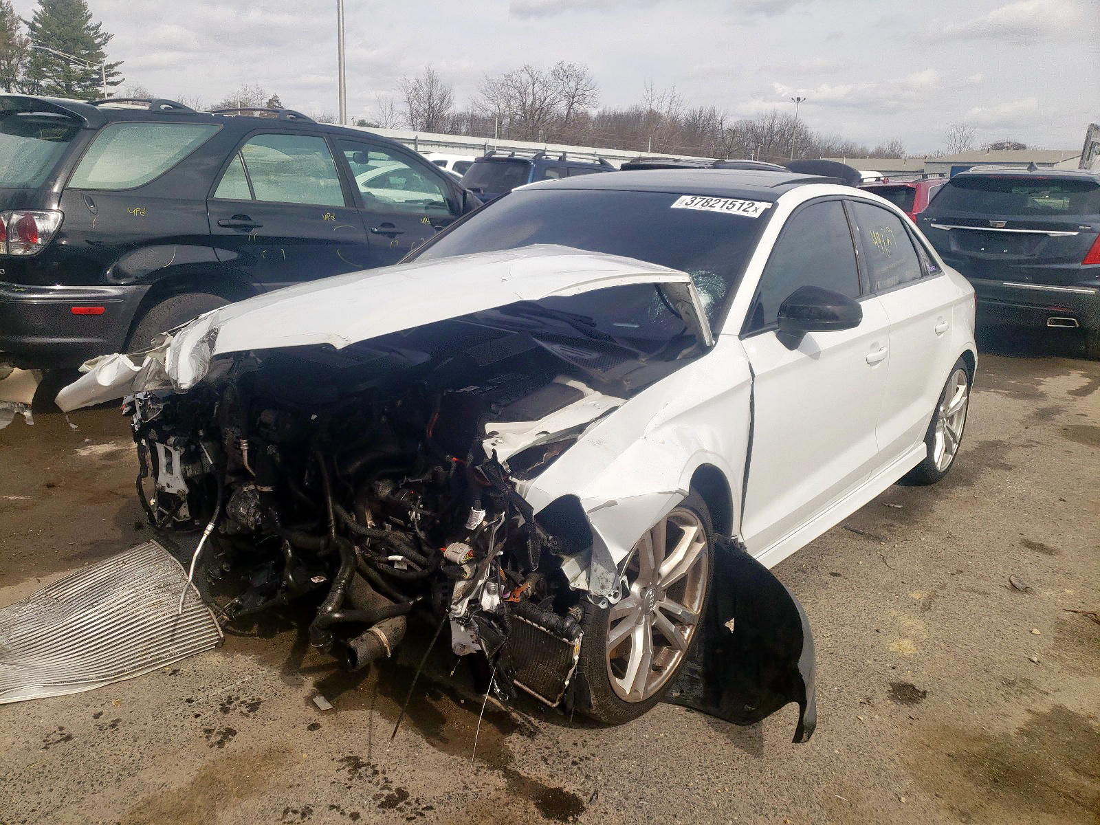 Photo 2 from auction – 2016 AUDI S3 PREMIUM with VIN WAUB1GFF6G1100129