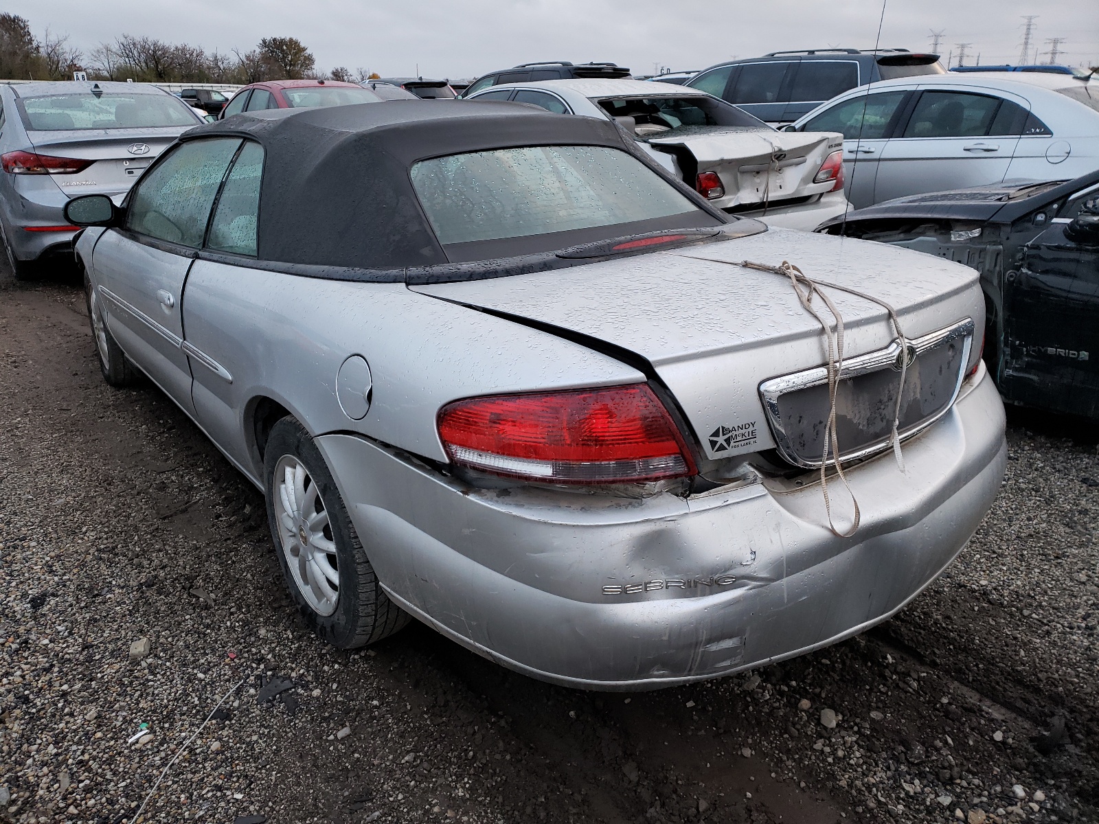 Photo 3 from auction – 2001 CHRYSLER SEBRING LX with VIN 1C3EL45U41N603199